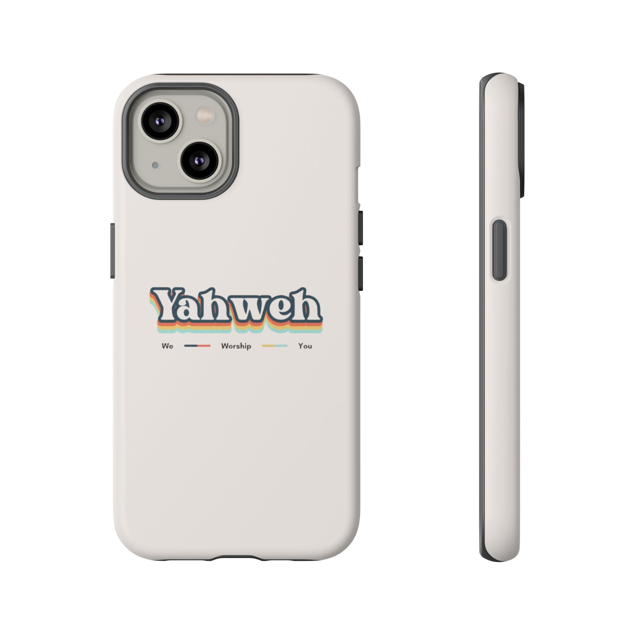 Yahweh Phone Case — Retro Faith Tough Case