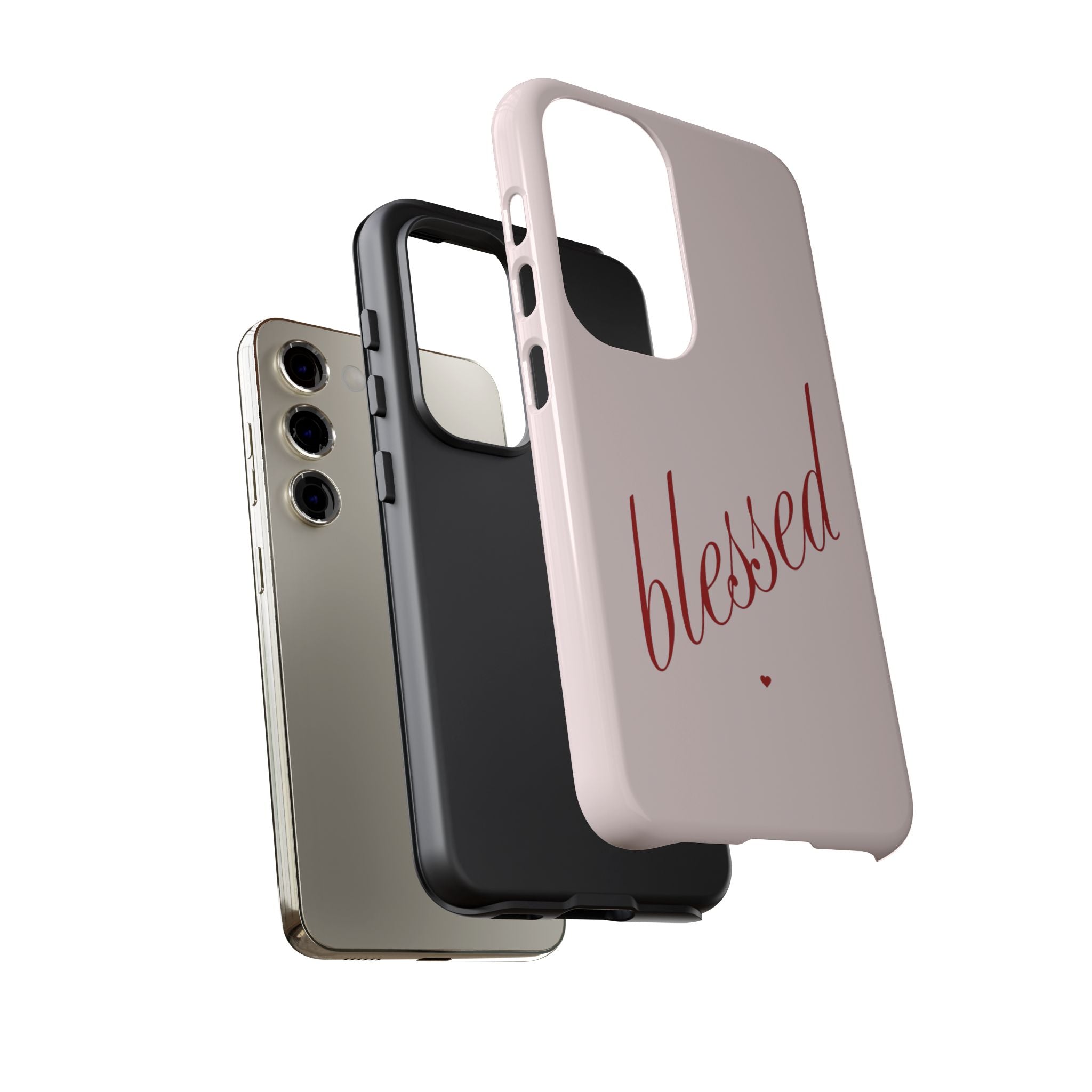 Blessed Pink Tough Phone Case