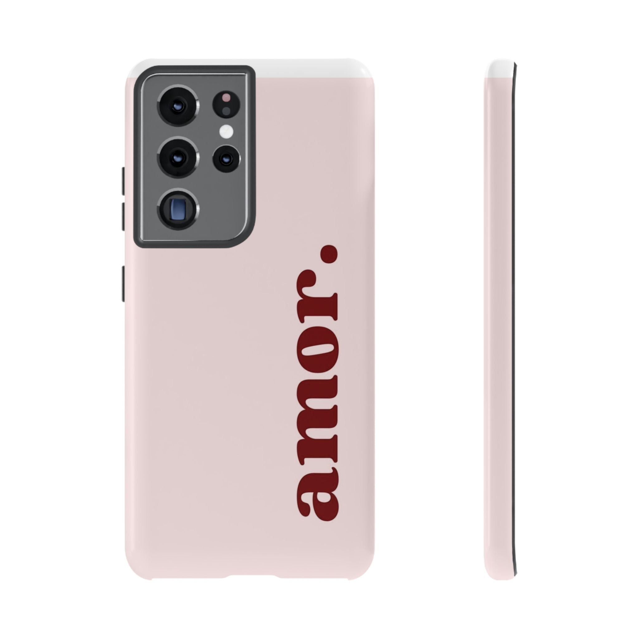 Amor Pink Tough Phone Case — Slim Protective Case