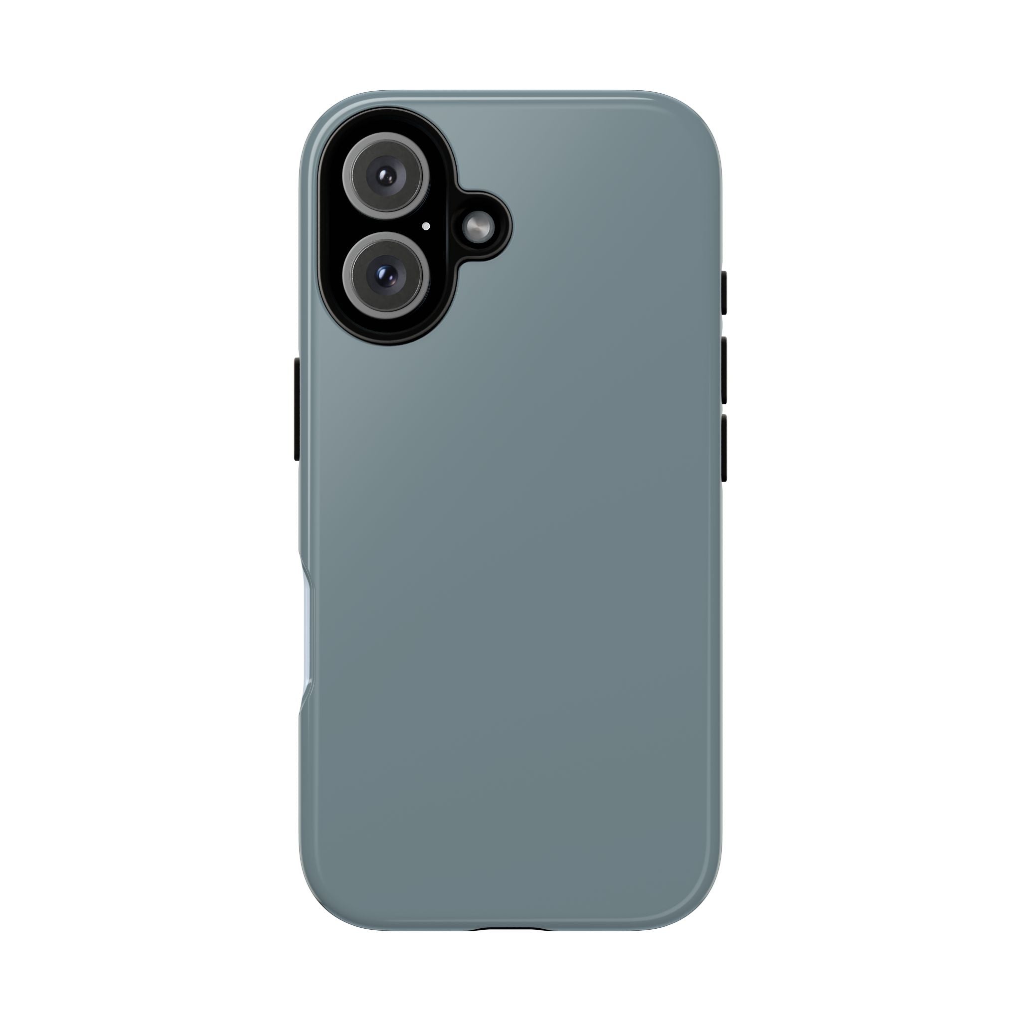 Tough iPhone Case - Blue/Grey Color