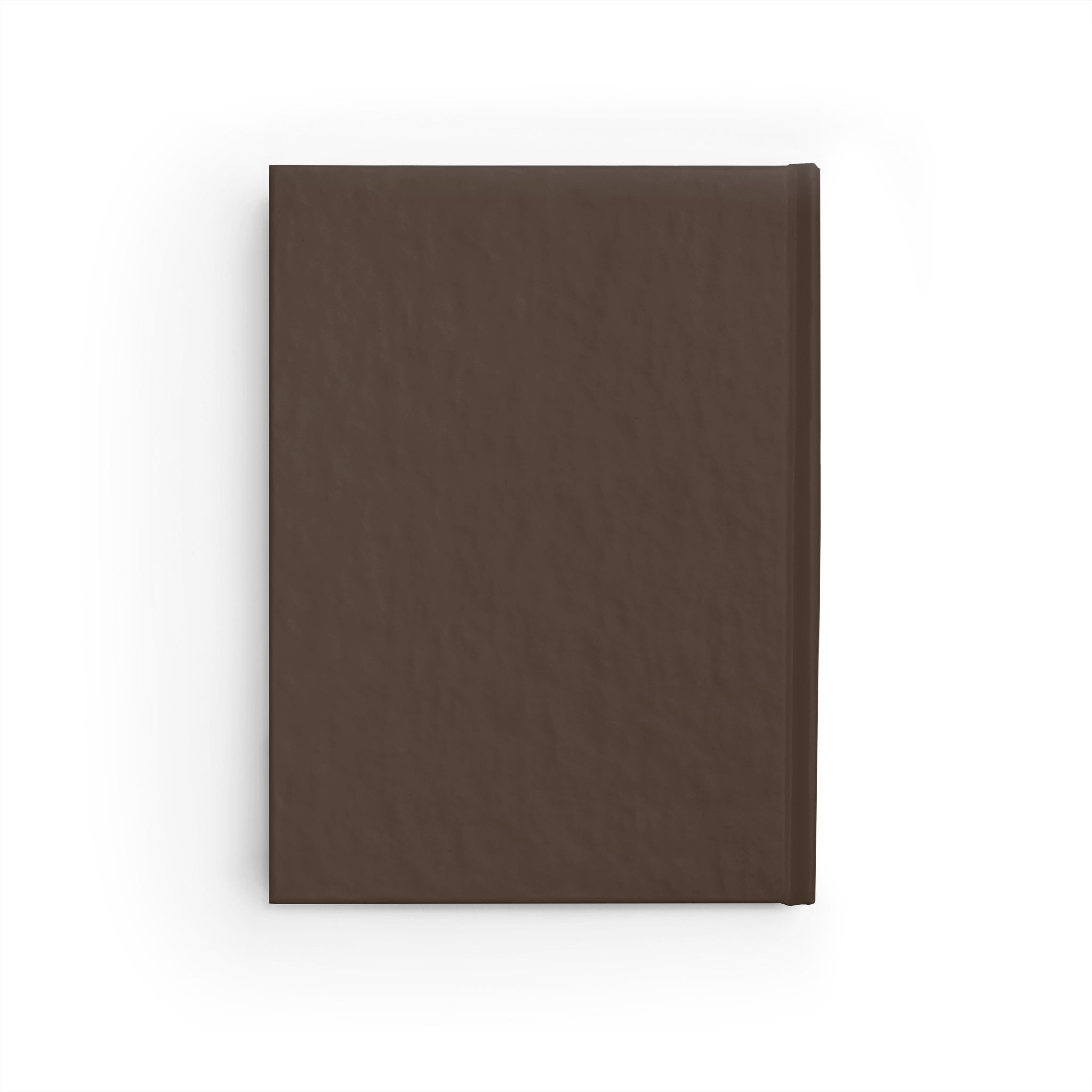Leopard Print Brown Hardcover Ruled Journal — Pocket Notebook for Notes & Daily Planning