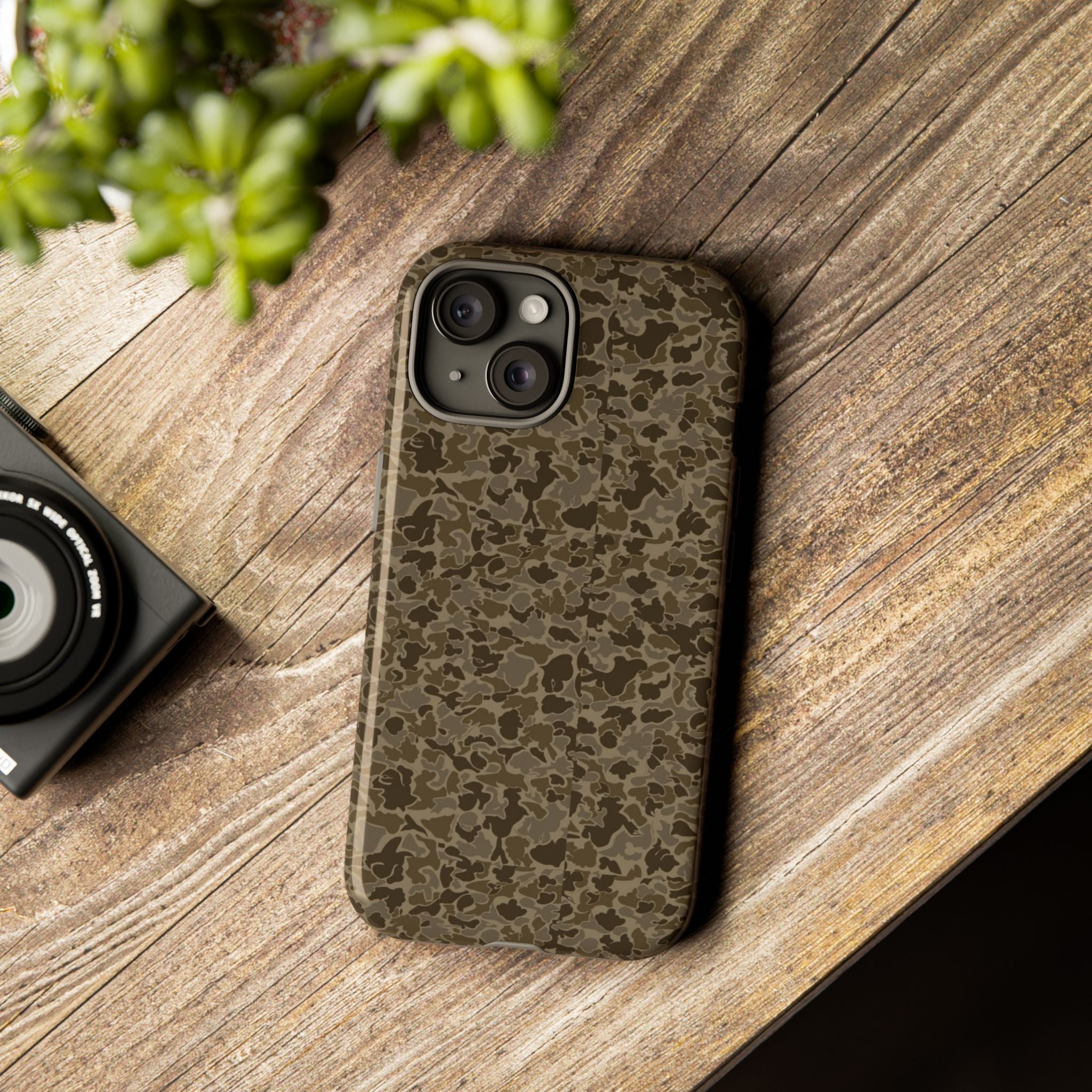 Camo Tough iPhone Case – Rugged Military-Style Protective iPhone Cover