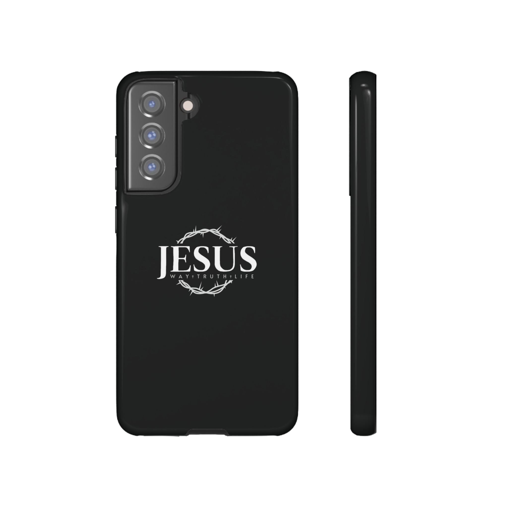 Jesus Crown Tough Phone Case — Faith-Based Case