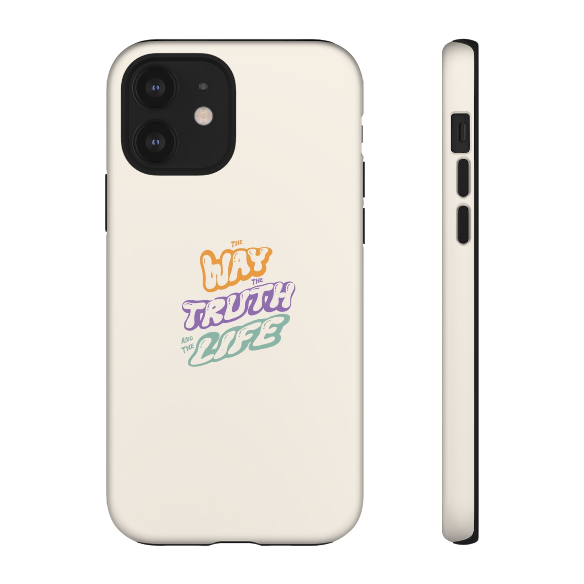 'Way,Truth,Life' Pastel Graphic Protective Tough Case