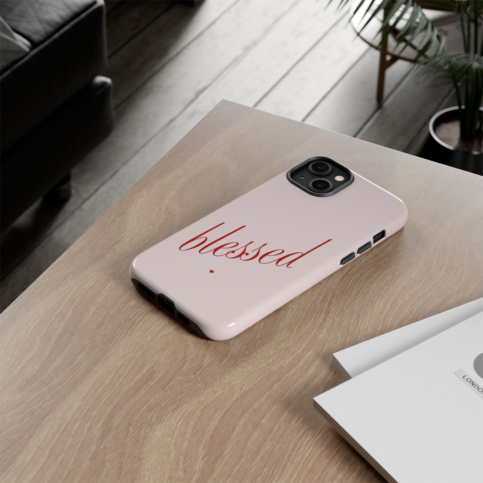 Blessed Pink Tough Phone Case