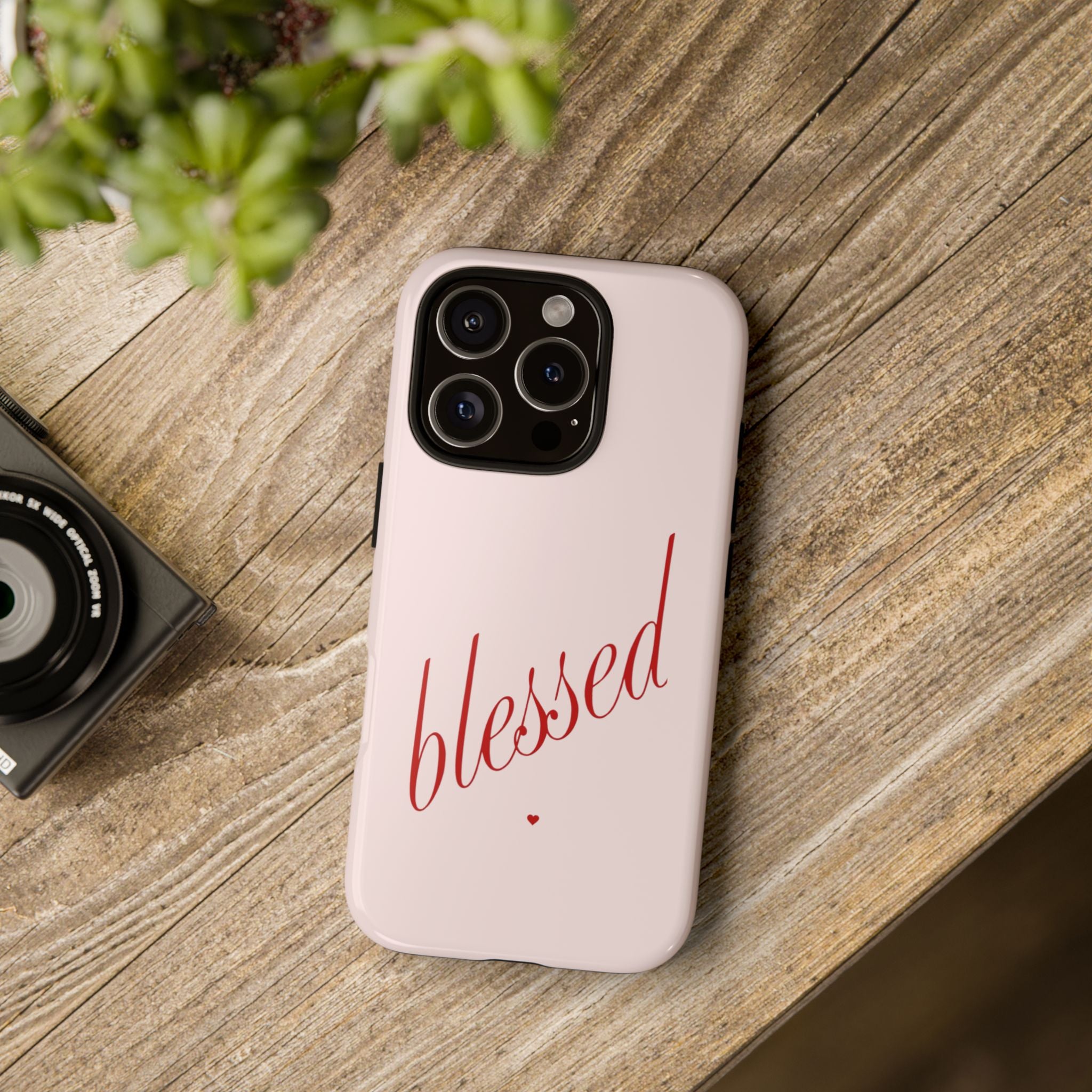 Blessed Pink Tough Phone Case