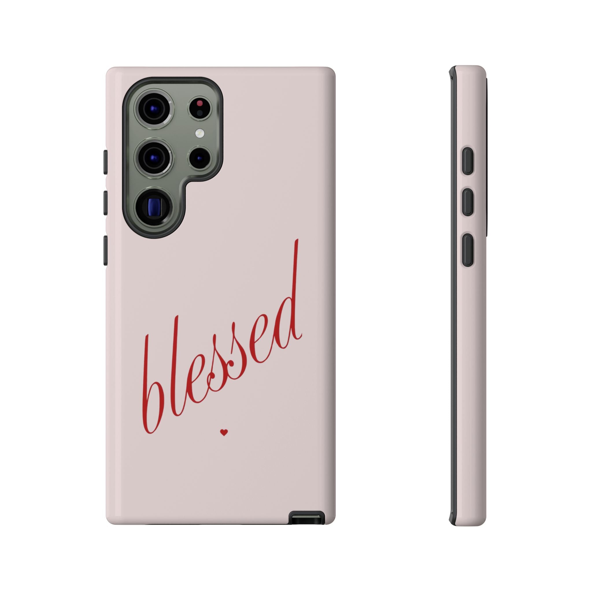 Blessed Pink Tough Phone Case