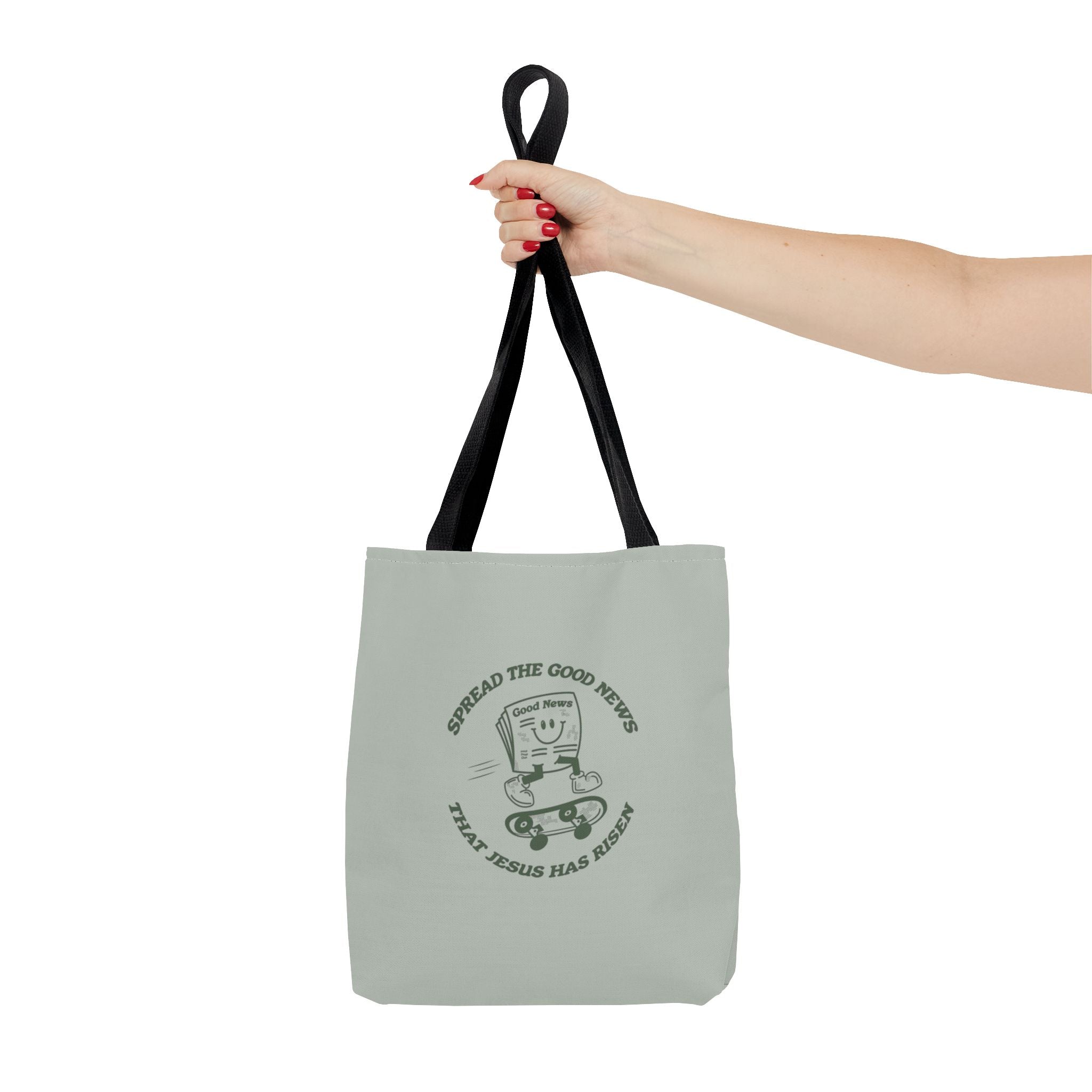 "Jesus Has Risen" Quote Tote Bag