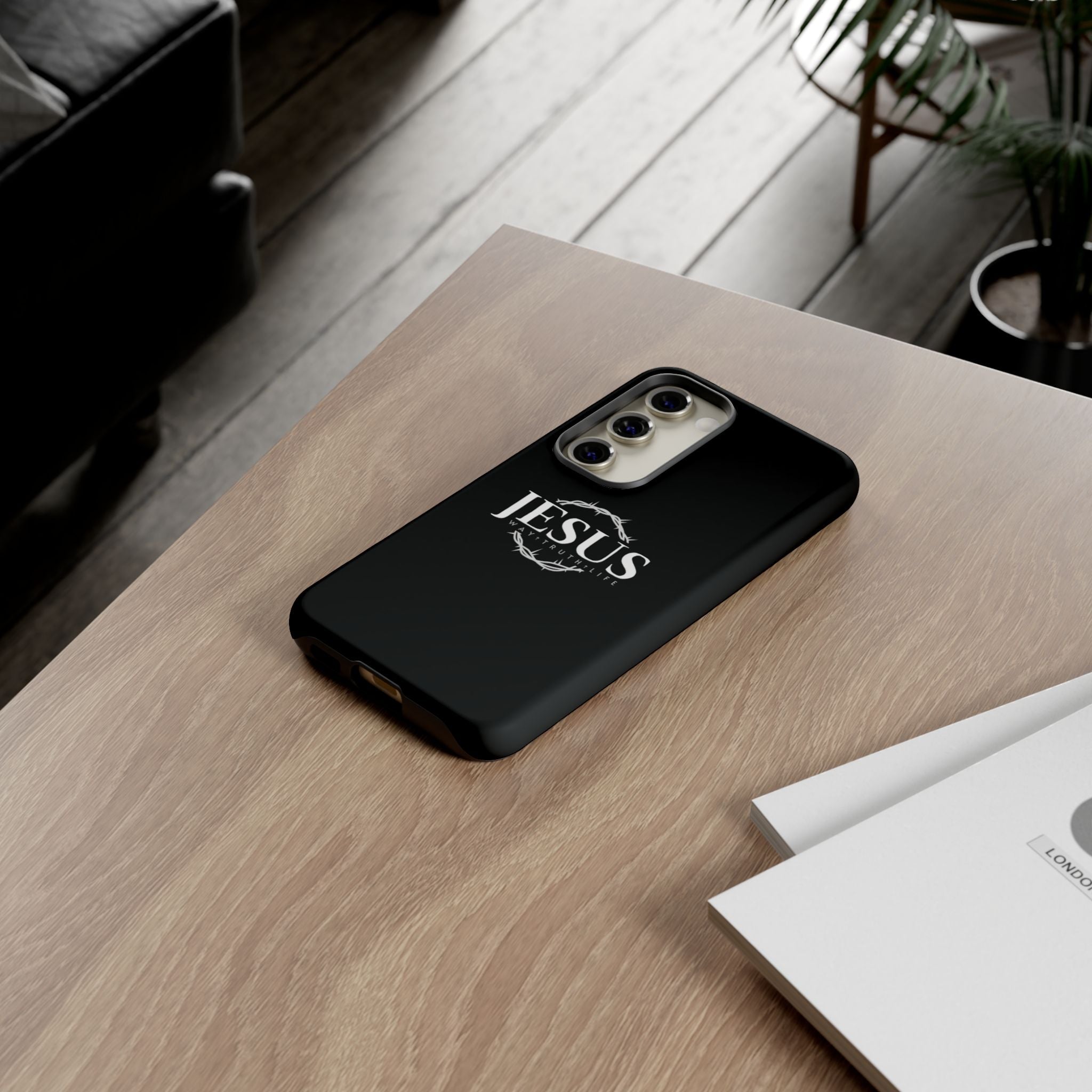 Jesus Crown Tough Phone Case — Faith-Based Case