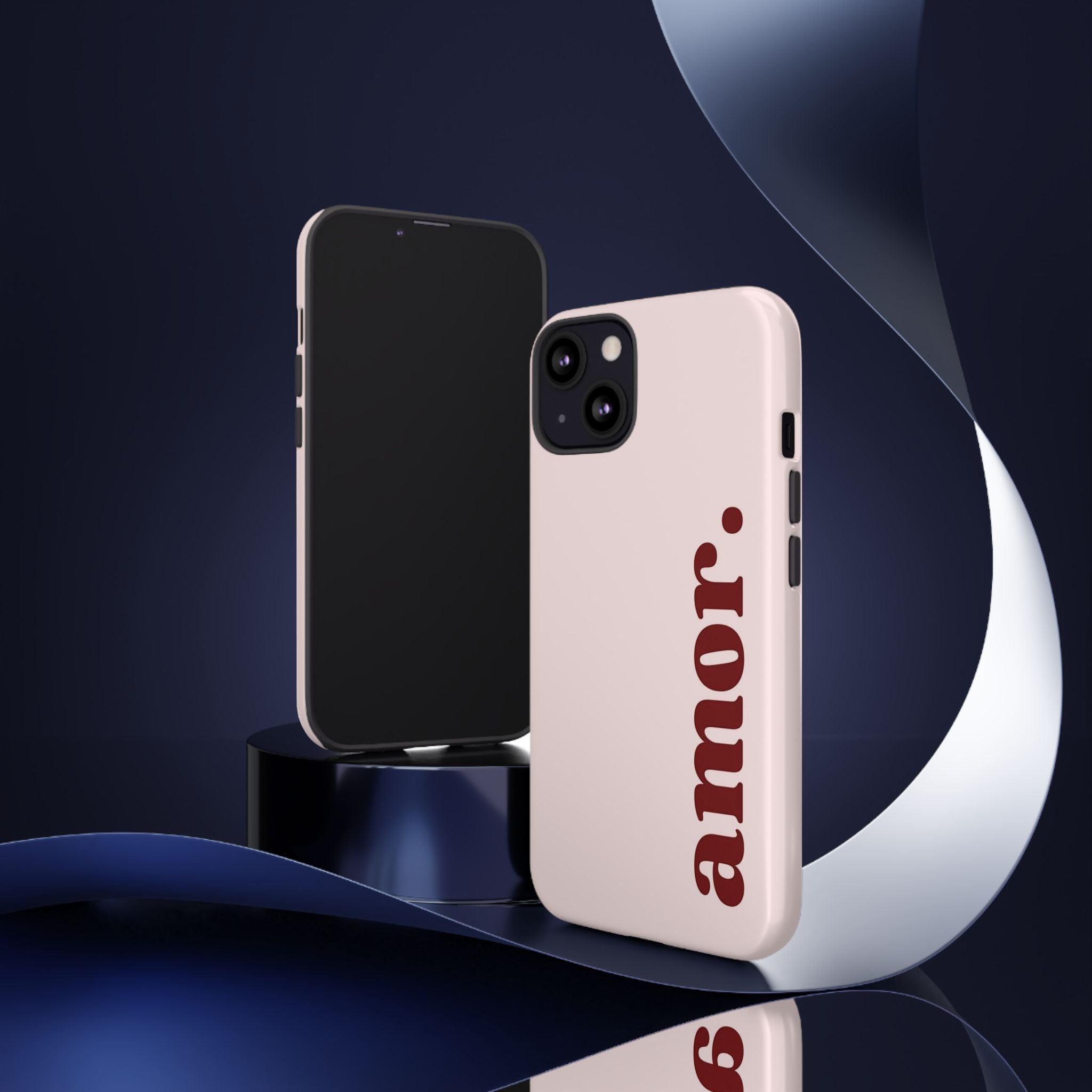 Amor Pink Tough Phone Case — Slim Protective Case