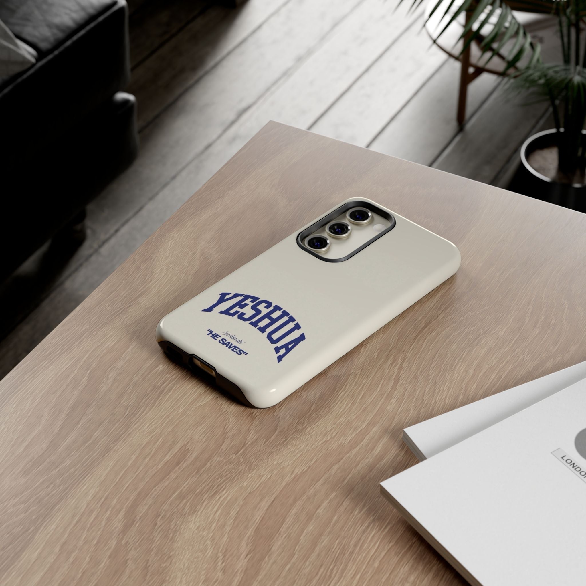 Yeshua 'He Saves' Tough Phone Case