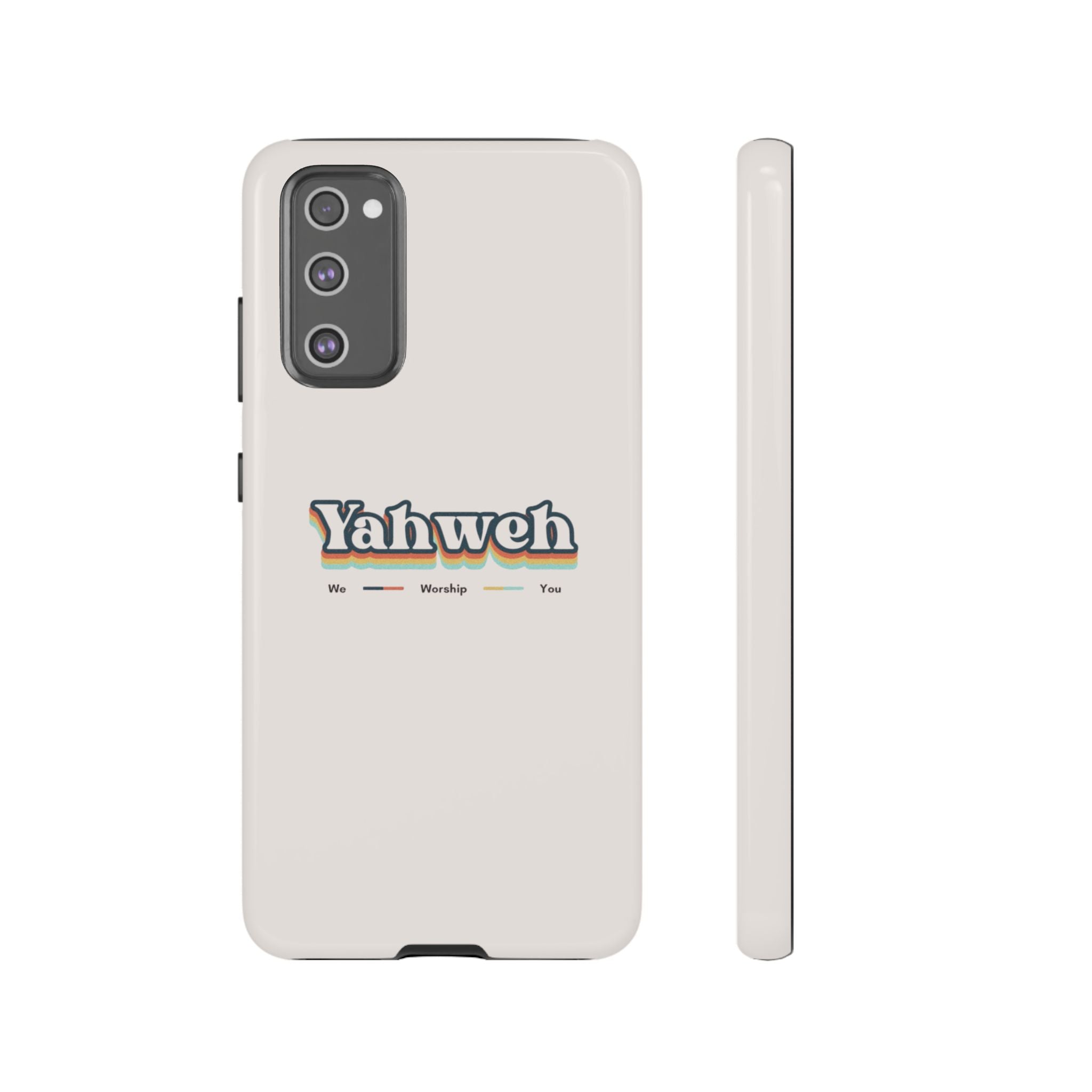 Yahweh Phone Case — Retro Faith Tough Case