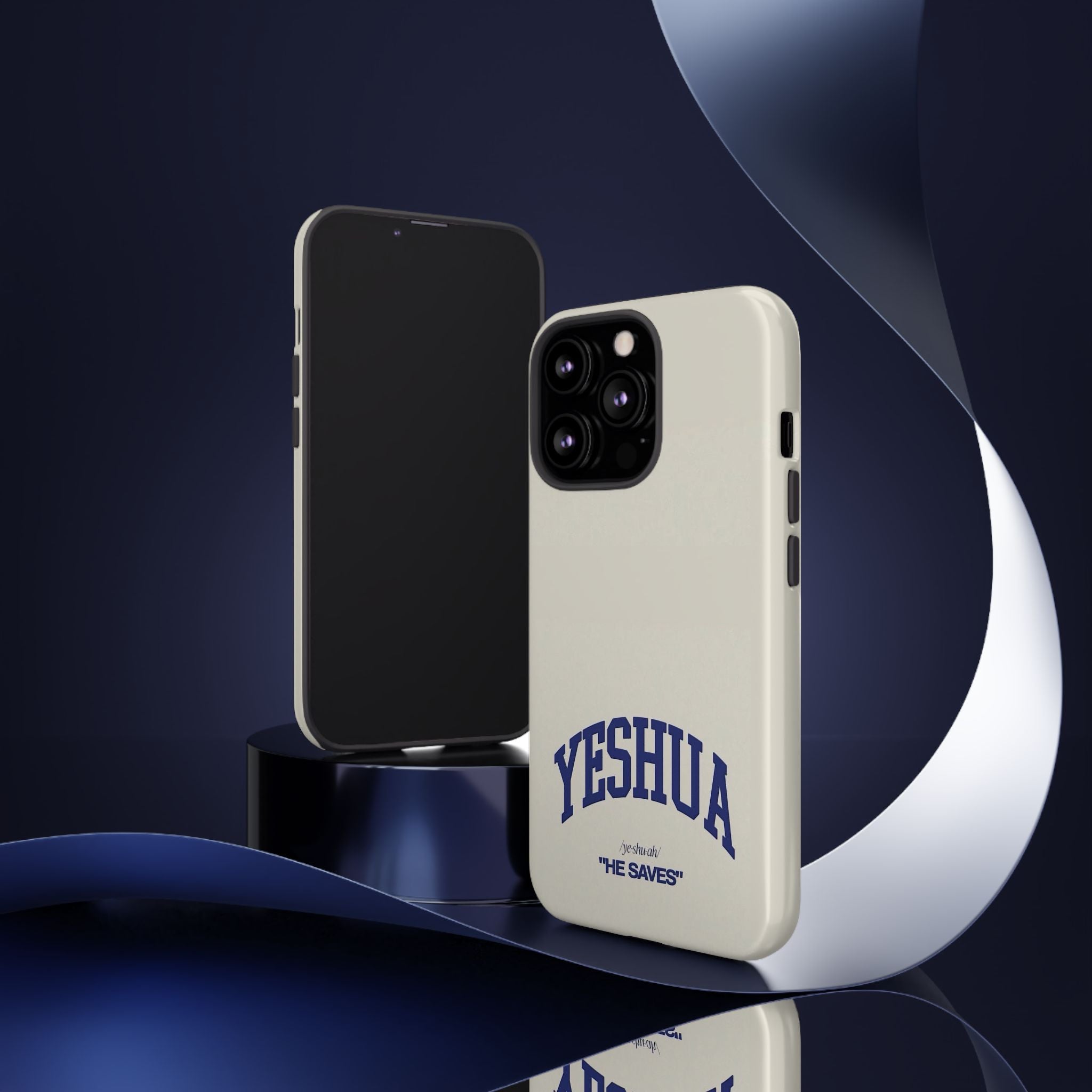 Yeshua 'He Saves' Tough Phone Case