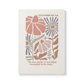Ecclesiastes Floral Softcover Journal — "He has made everything beautiful in its time"