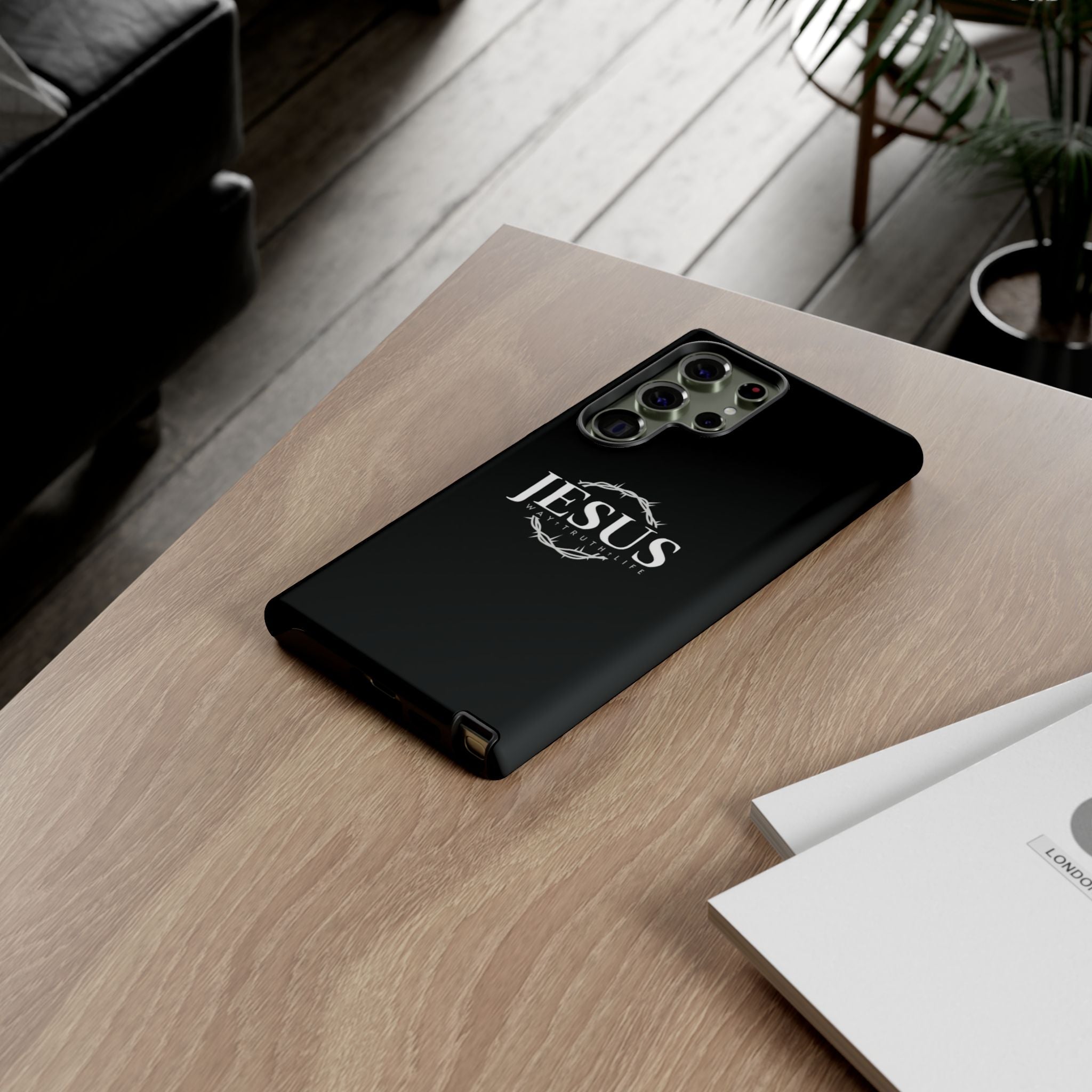 Jesus Crown Tough Phone Case — Faith-Based Case
