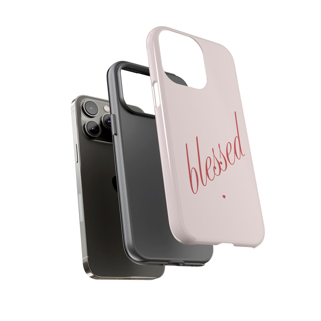 Blessed Pink Tough Phone Case