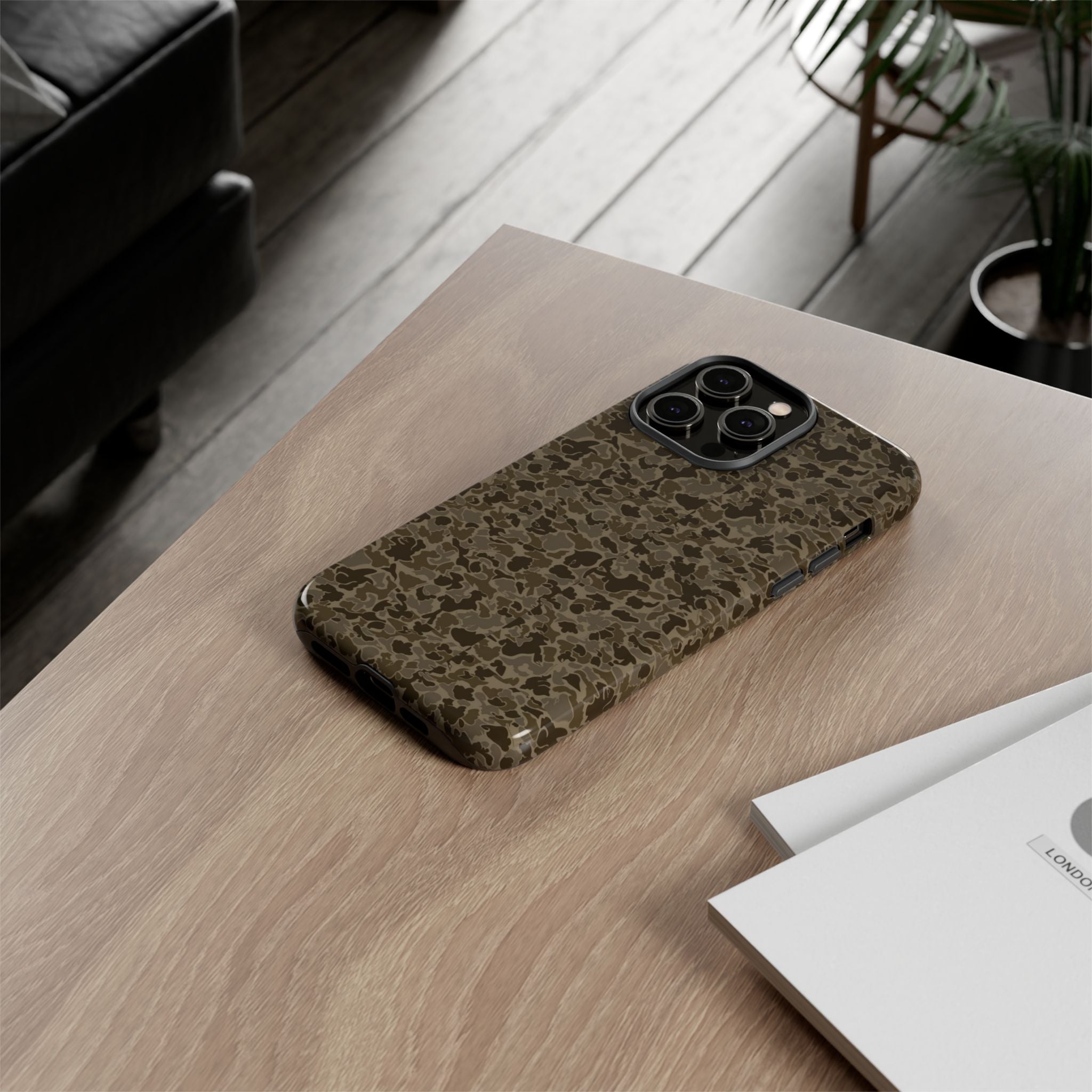 Camo Tough iPhone Case – Rugged Military-Style Protective iPhone Cover