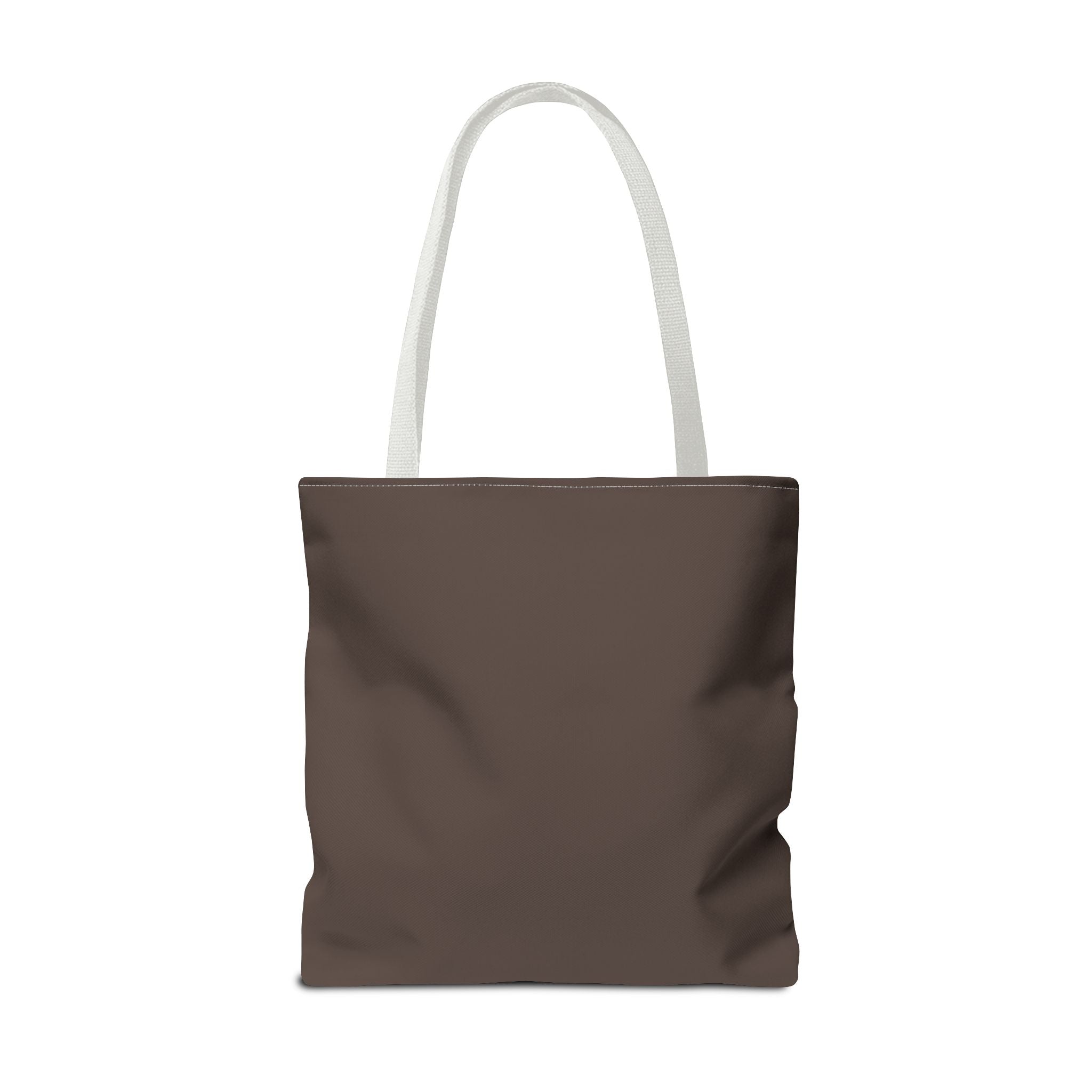 Surrounded by His Goodness Tote Bag — Faith Floral Scripture Shopper