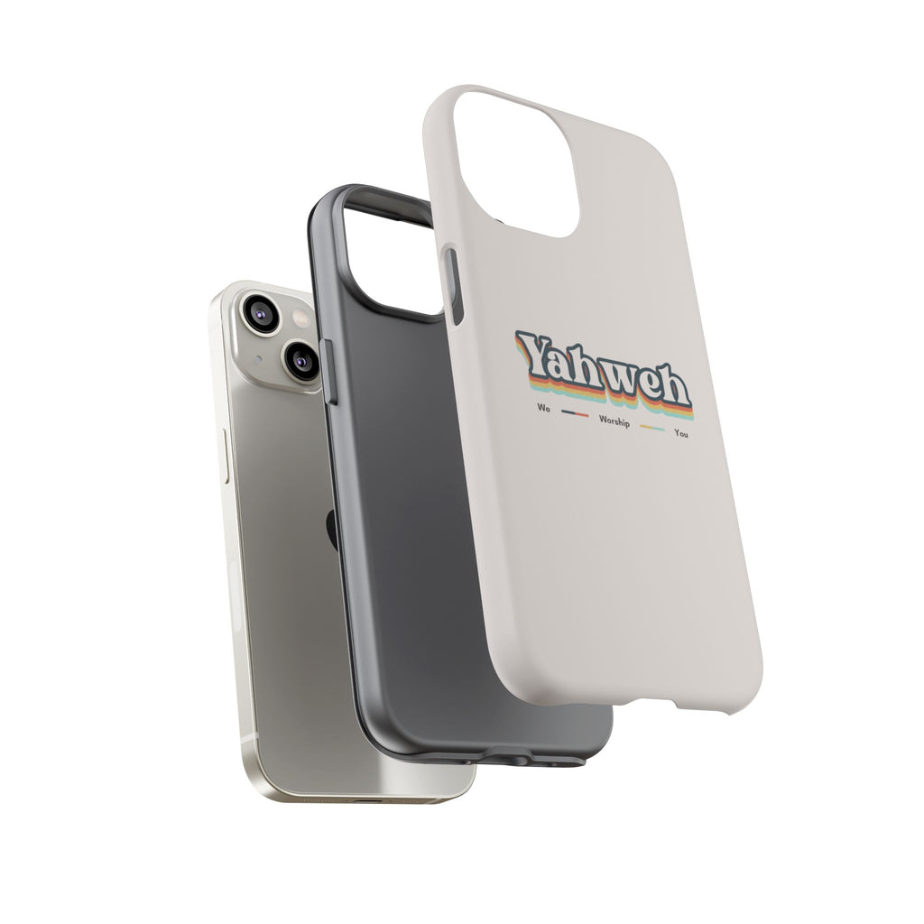 Yahweh Phone Case — Retro Faith Tough Case