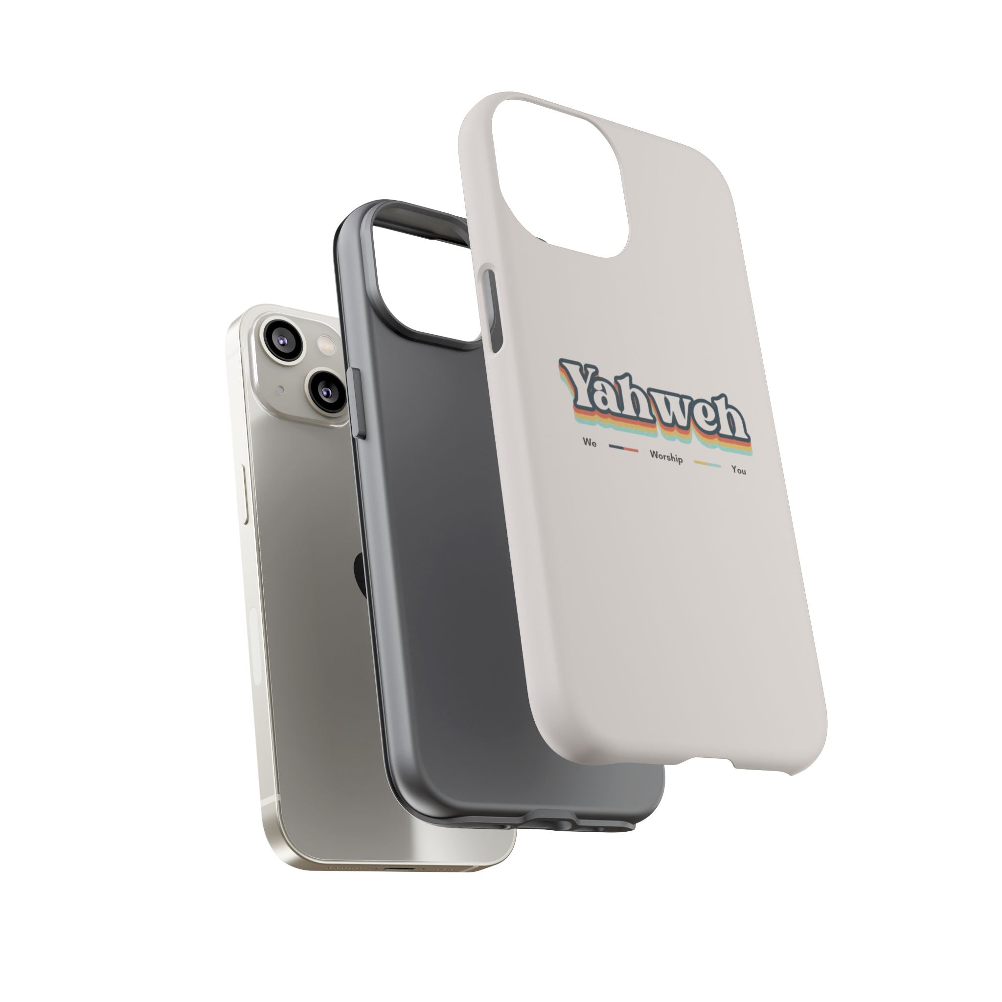 Yahweh Phone Case — Retro Faith Tough Case