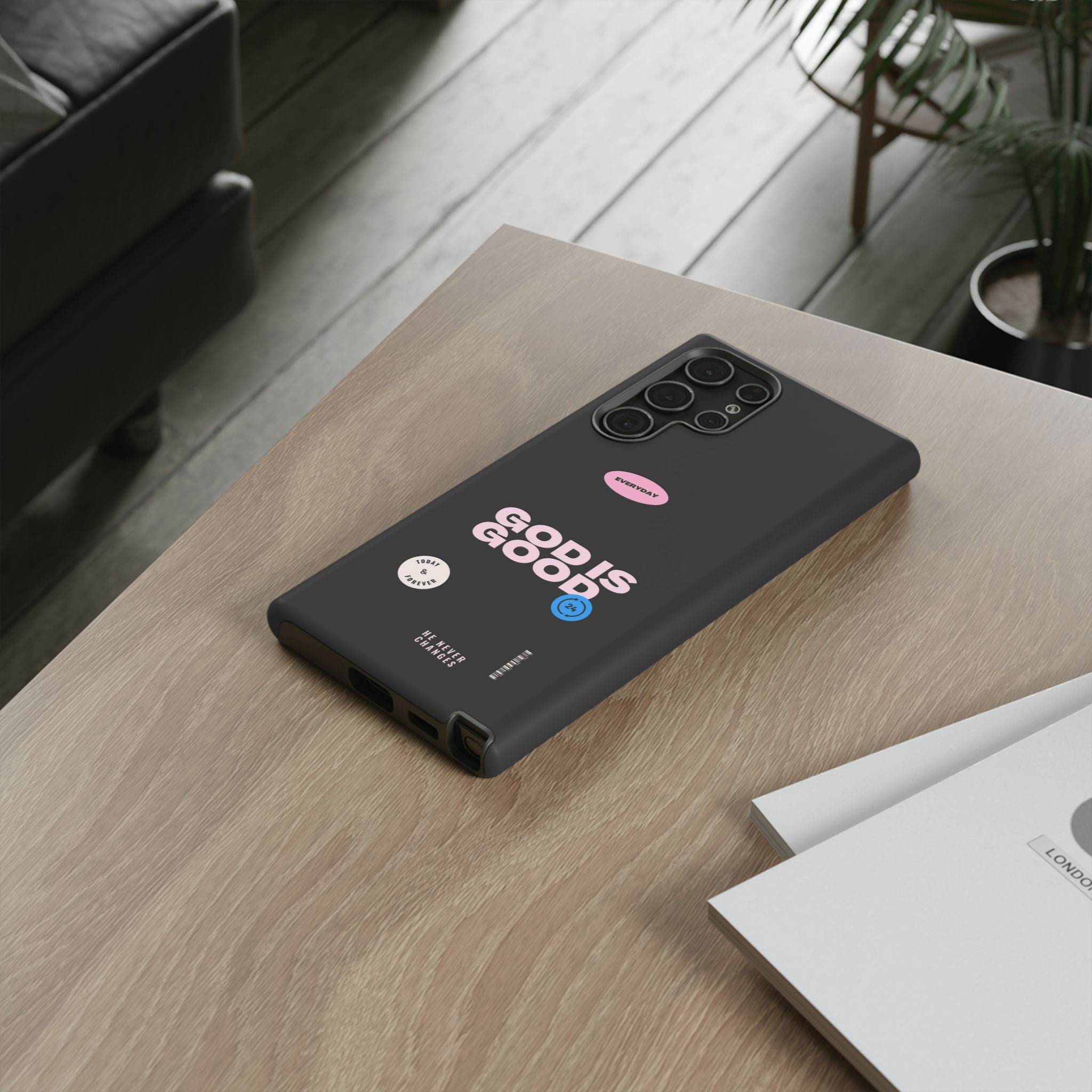 "God Is Good" — Protective Phone Case