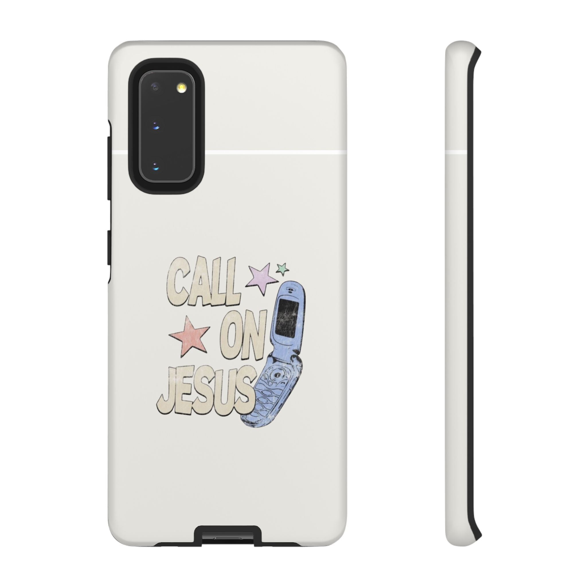 Call On Jesus Phone Case — Faith-Inspired Tough Phone Cover