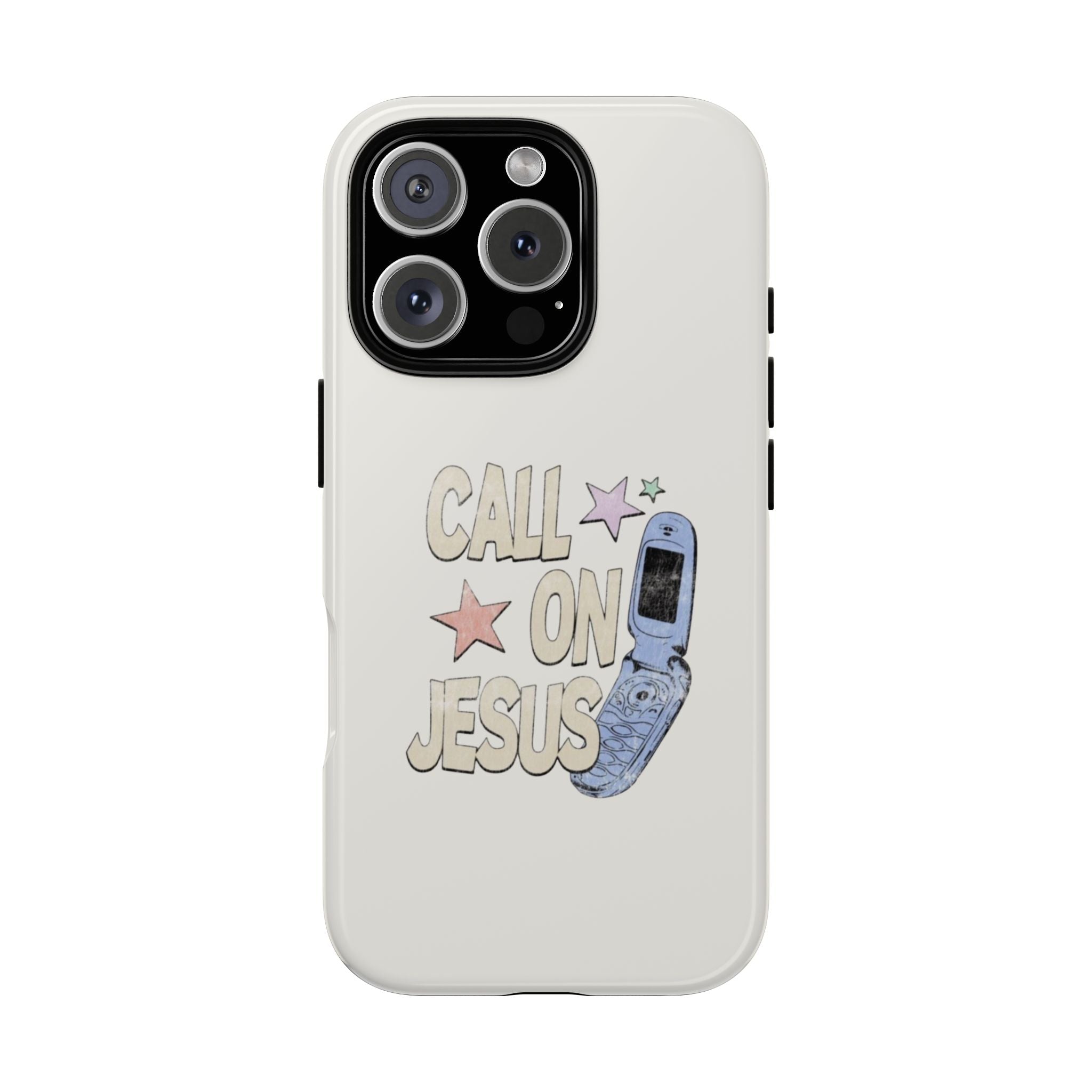 Call On Jesus Phone Case — Faith-Inspired Tough Phone Cover