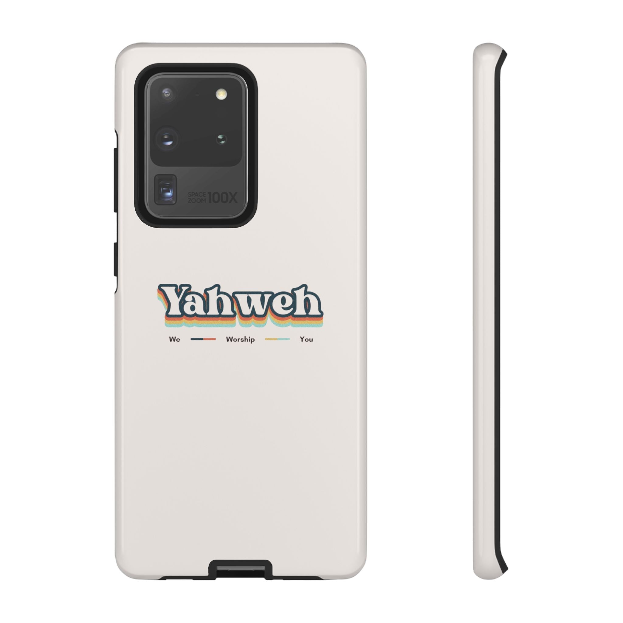 Yahweh Phone Case — Retro Faith Tough Case