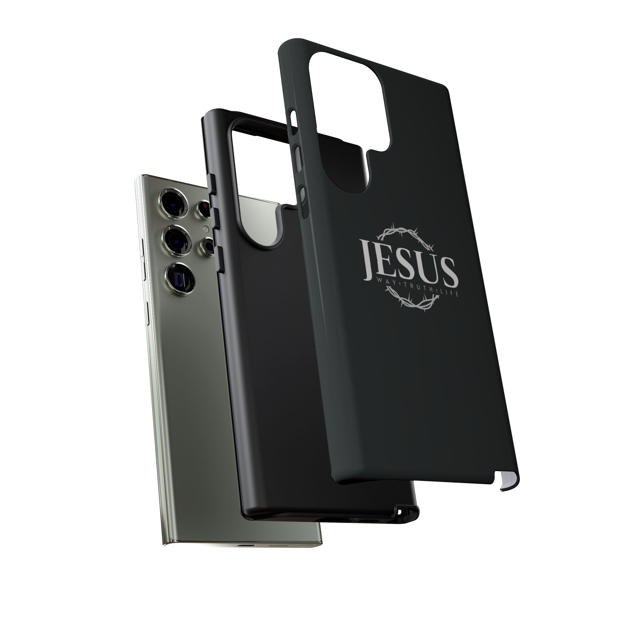 Jesus Crown Tough Phone Case — Faith-Based Case