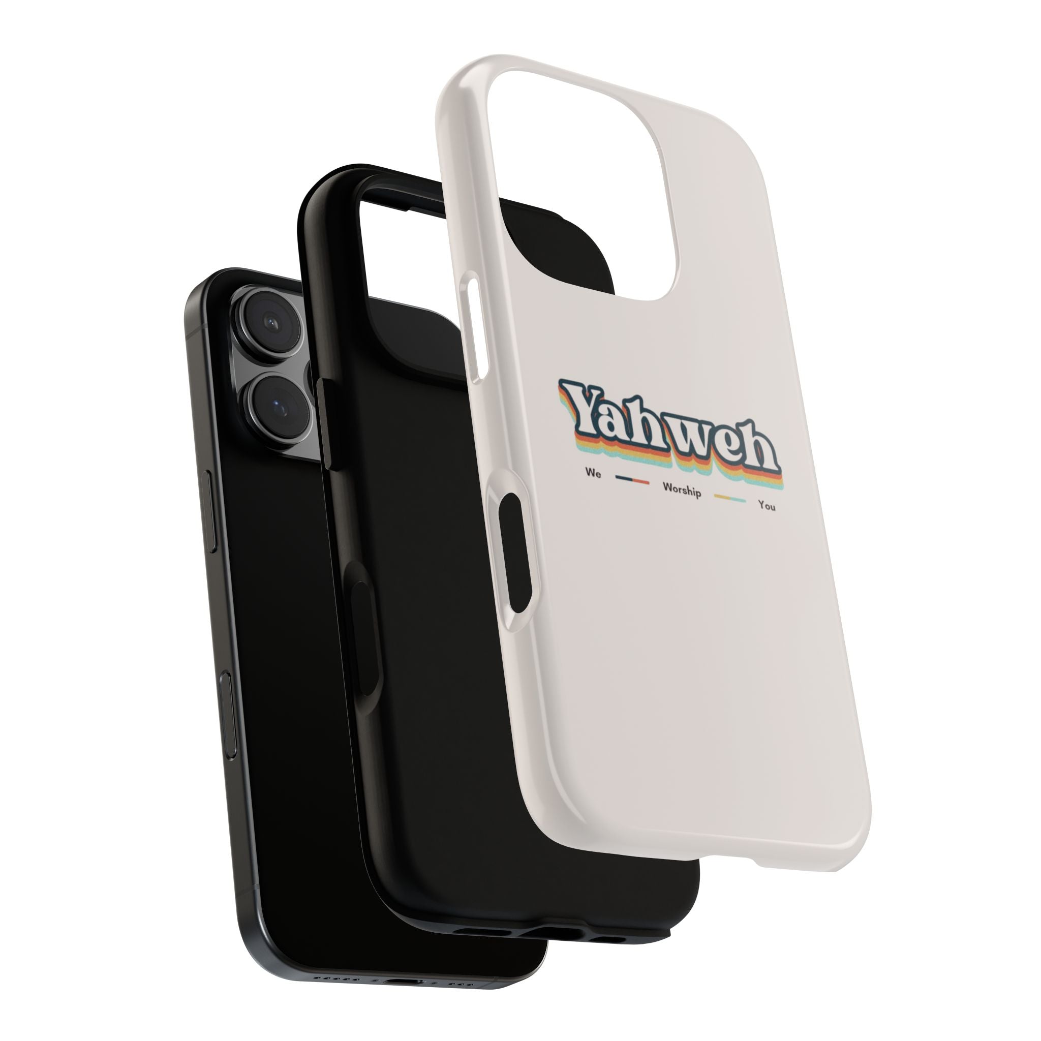 Yahweh Phone Case — Retro Faith Tough Case