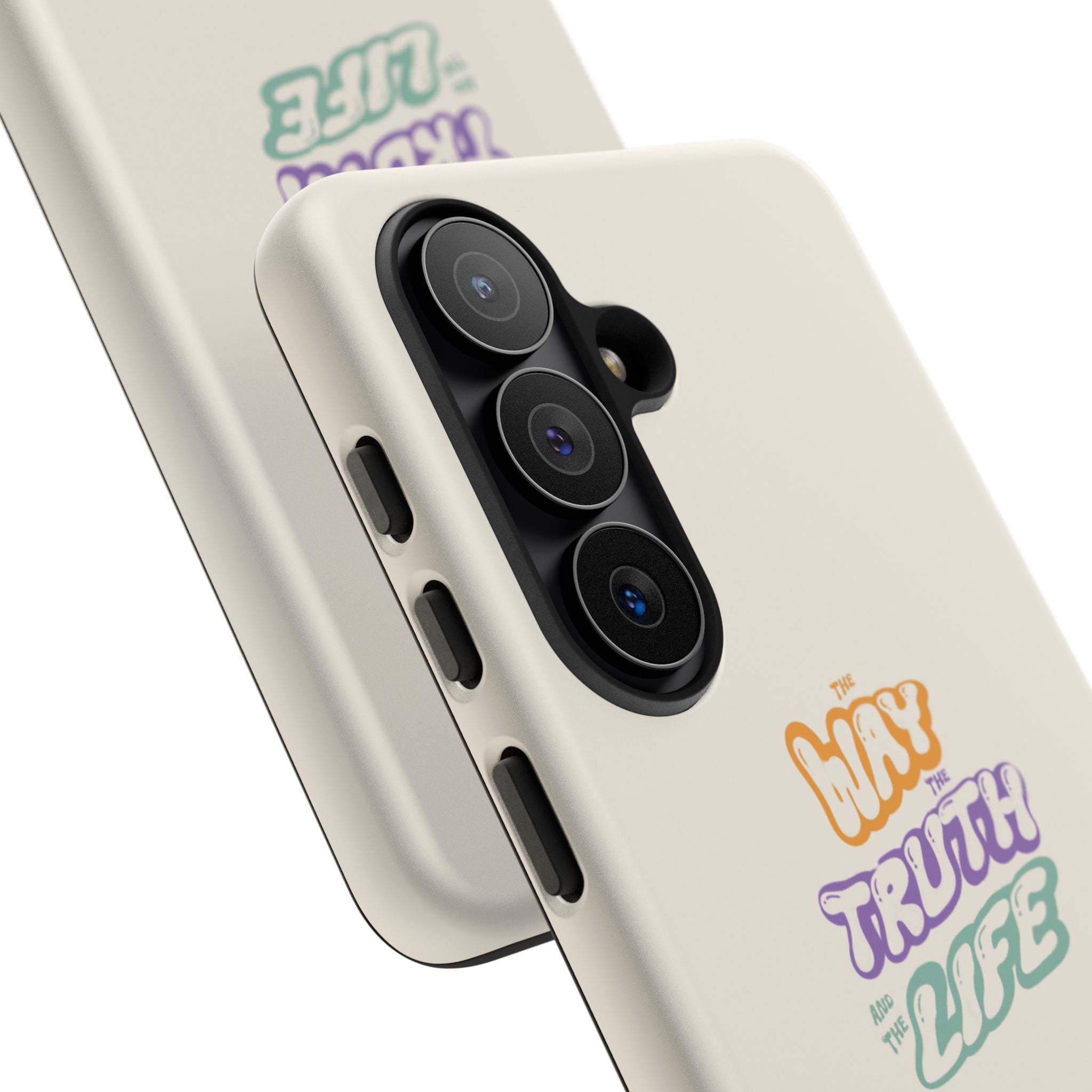 'Way,Truth,Life' Pastel Graphic Protective Tough Case