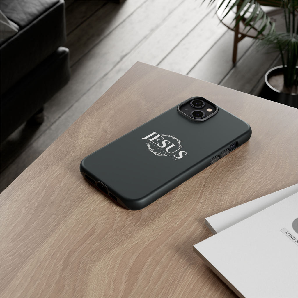 Jesus Crown Tough Phone Case — Faith-Based Case