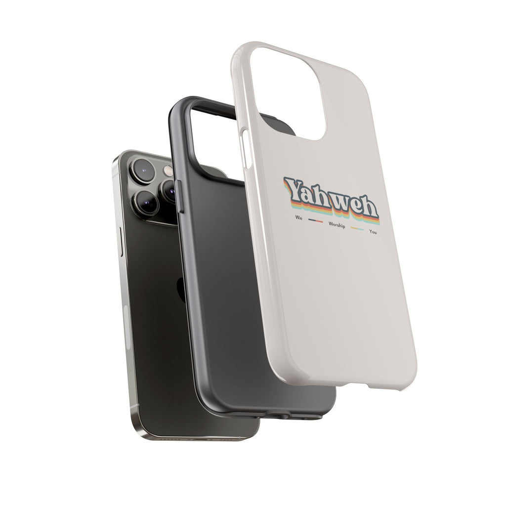 Yahweh Phone Case — Retro Faith Tough Case