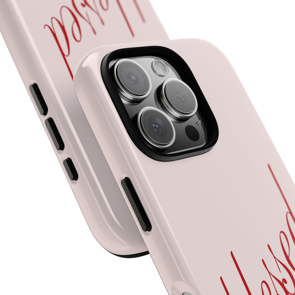 Blessed Pink Tough Phone Case