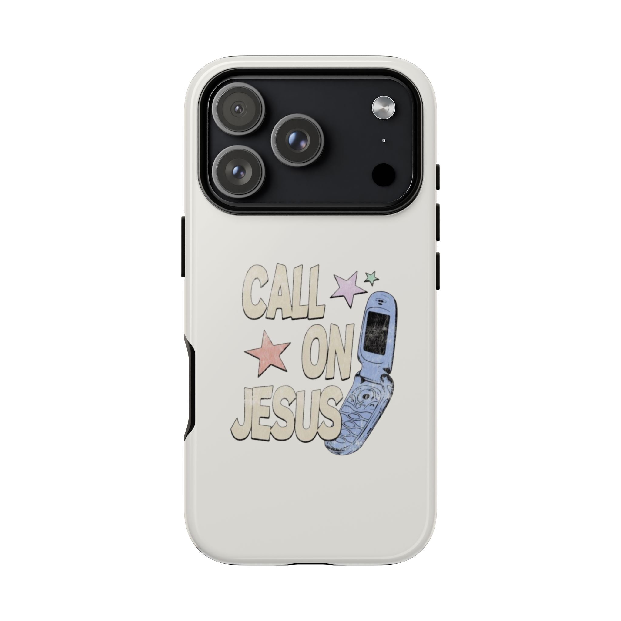Call On Jesus Phone Case — Faith-Inspired Tough Phone Cover