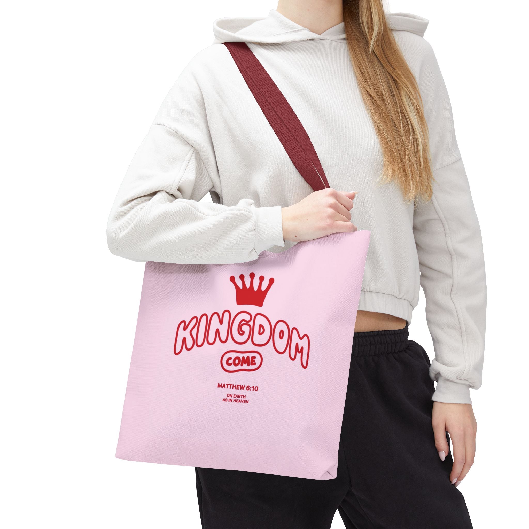 Kingdom Come Crown Pink Tote Bag
