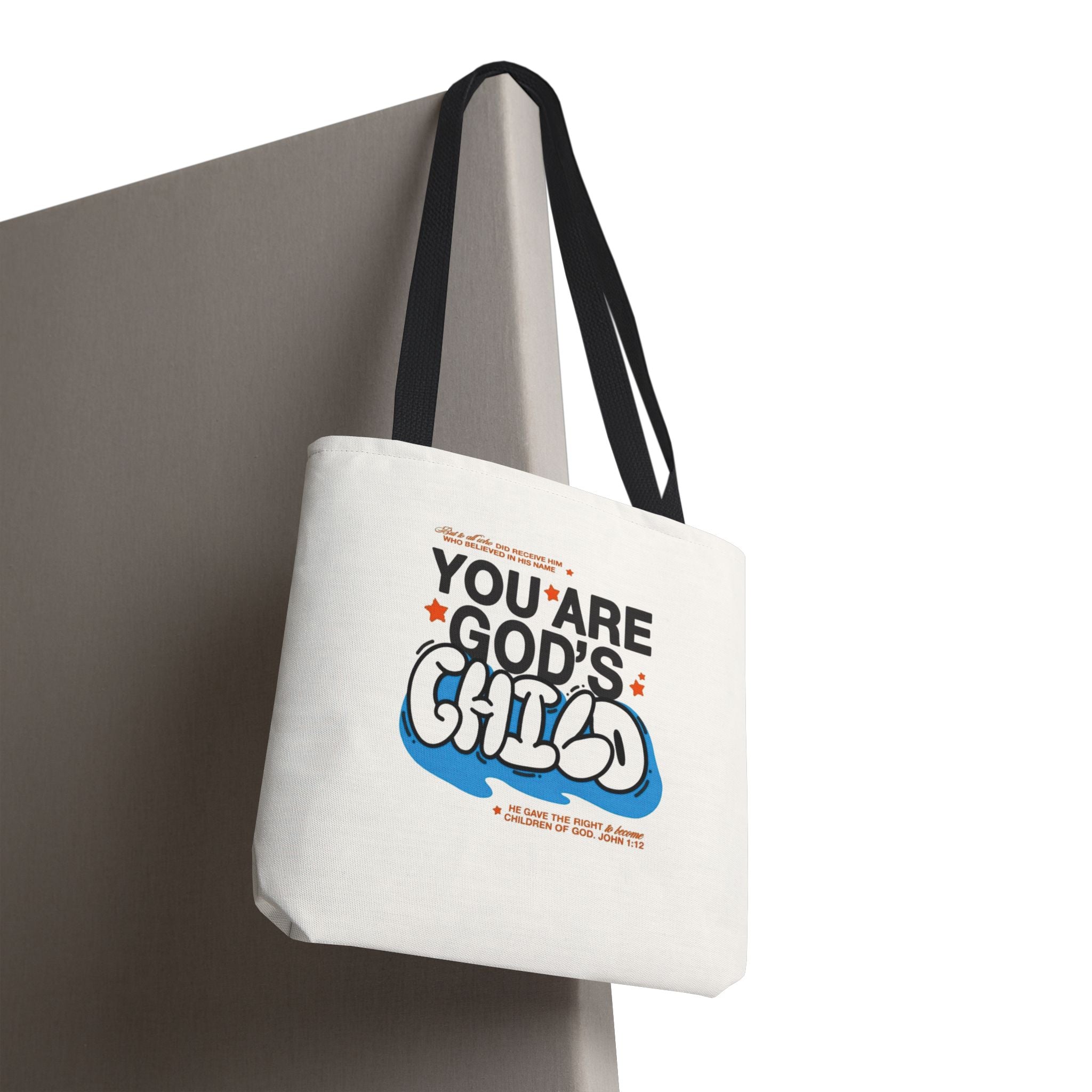 Inspirational "You Are God's Child" Tote Bag