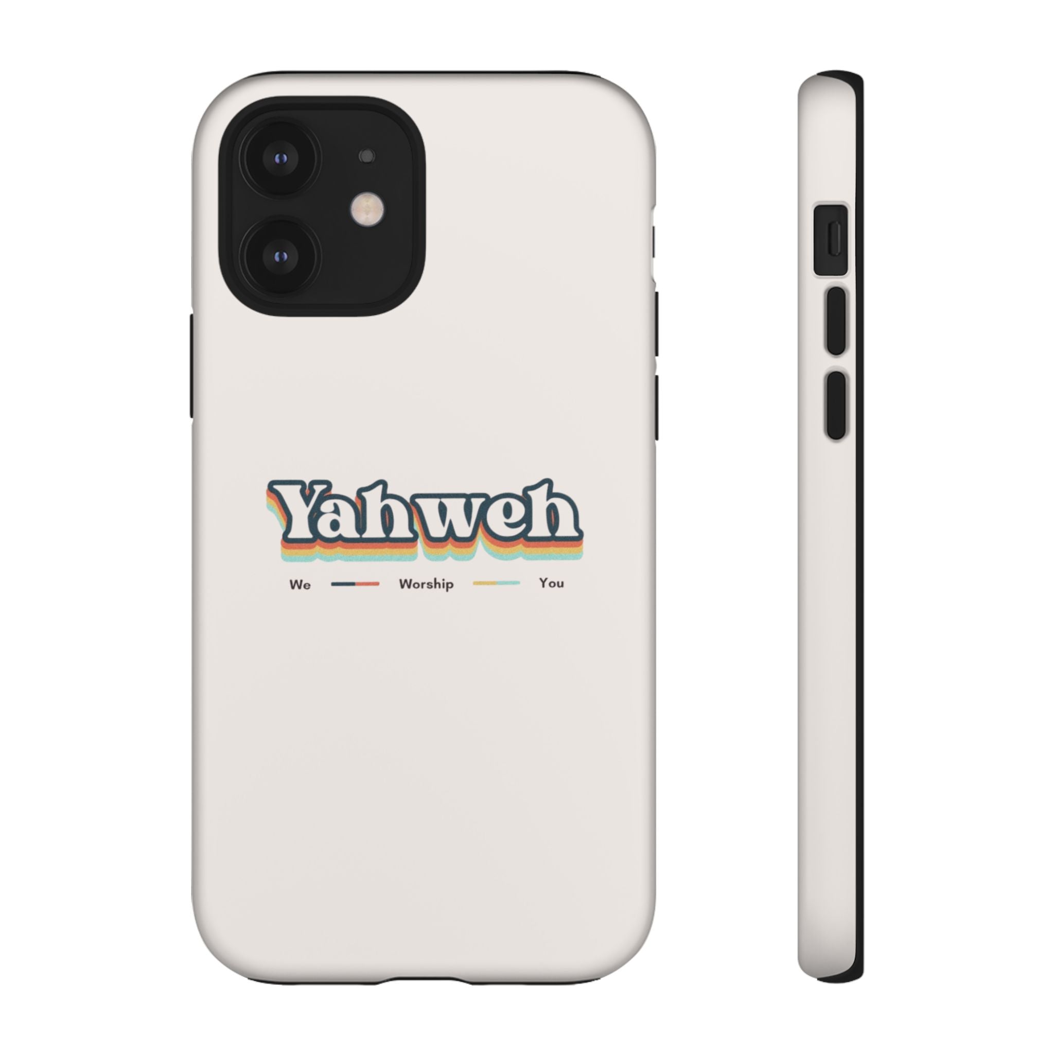 Yahweh Phone Case — Retro Faith Tough Case