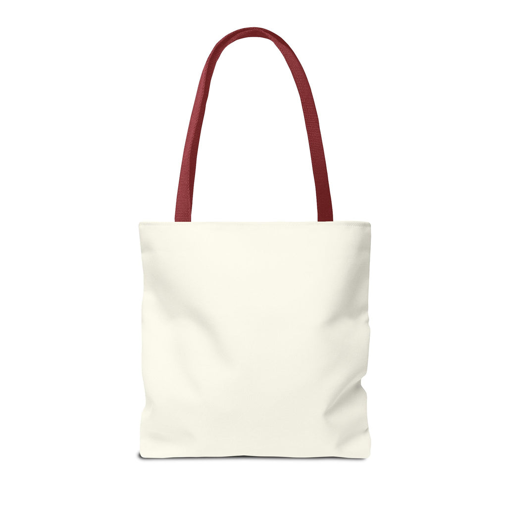 Heaven Music Tote Bag - Retro Blue Graphic All-Over Print