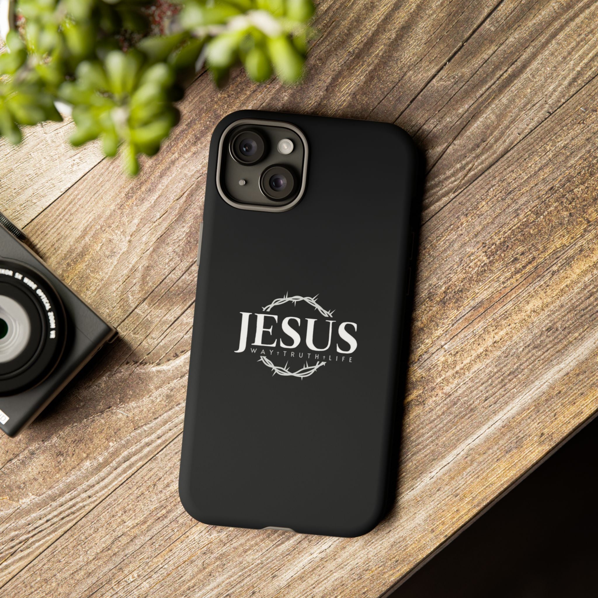 Jesus Crown Tough Phone Case — Faith-Based Case