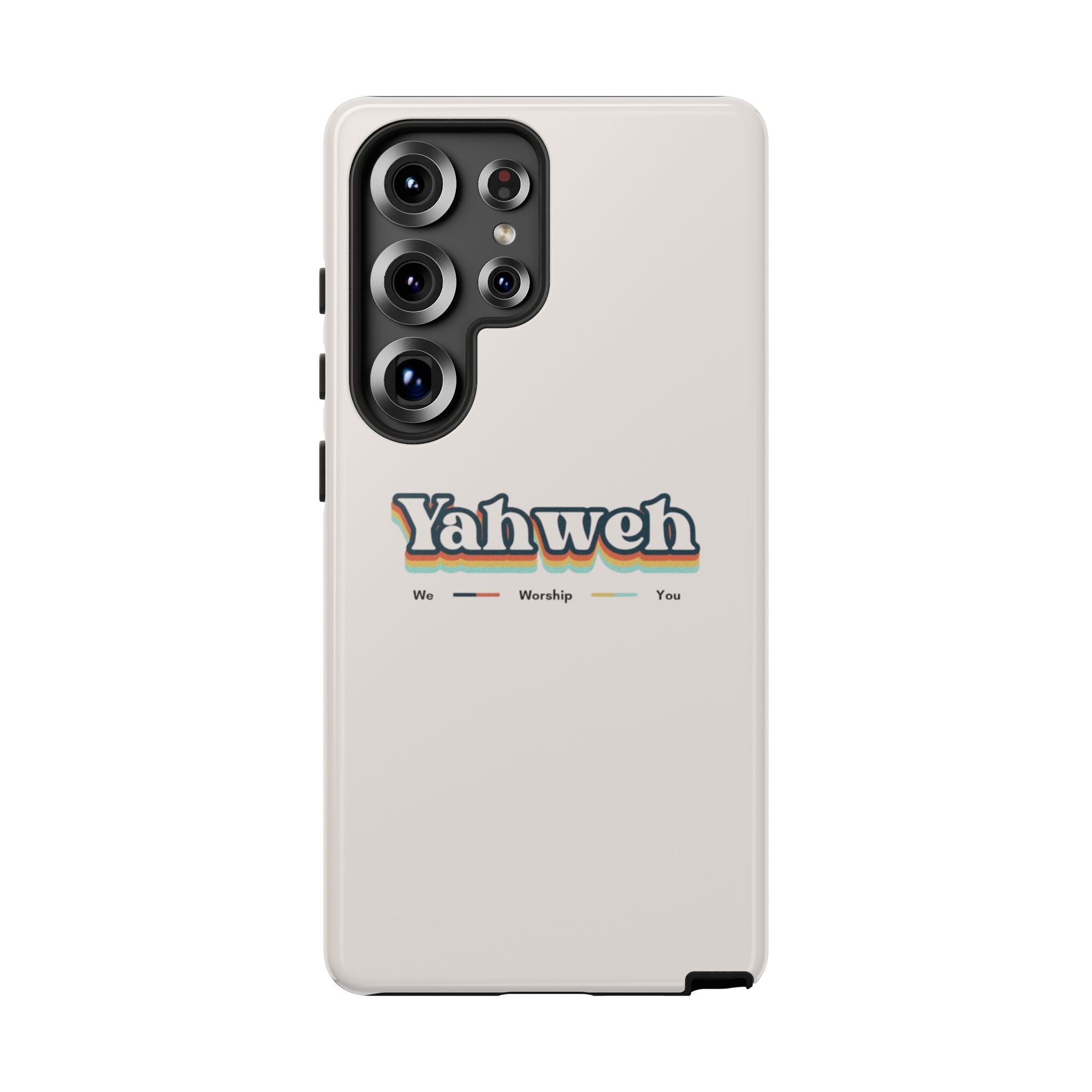Yahweh Phone Case — Retro Faith Tough Case