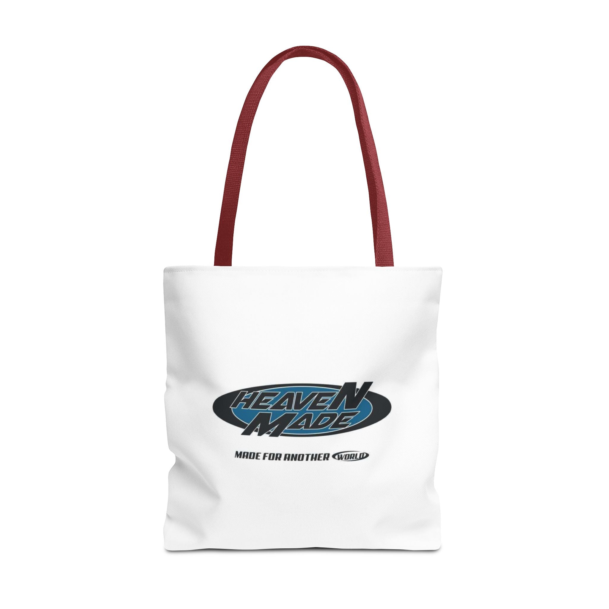 Heaven Made Logo Tote Bag — Graphic All-Over Print Canvas Tote