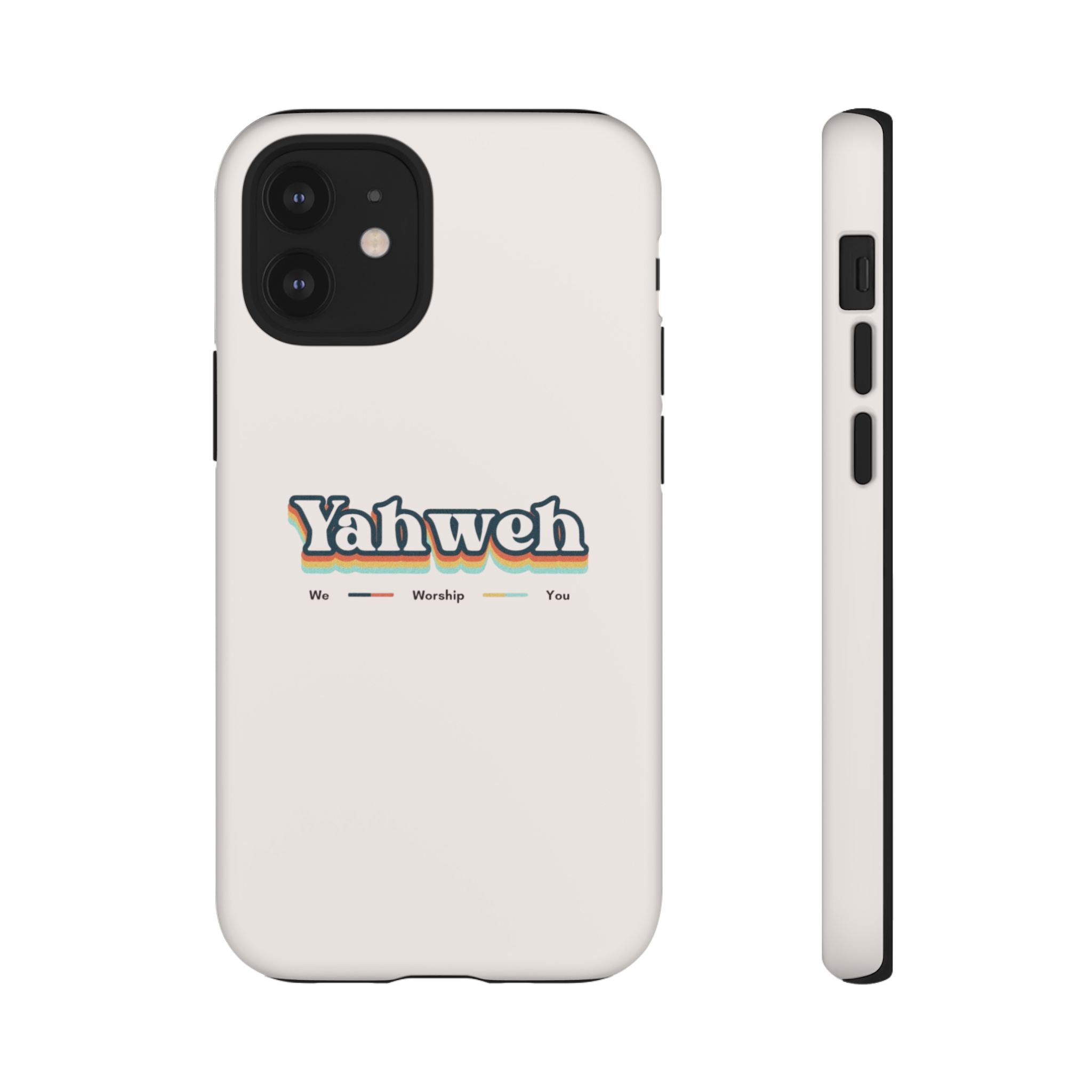 Yahweh Phone Case — Retro Faith Tough Case