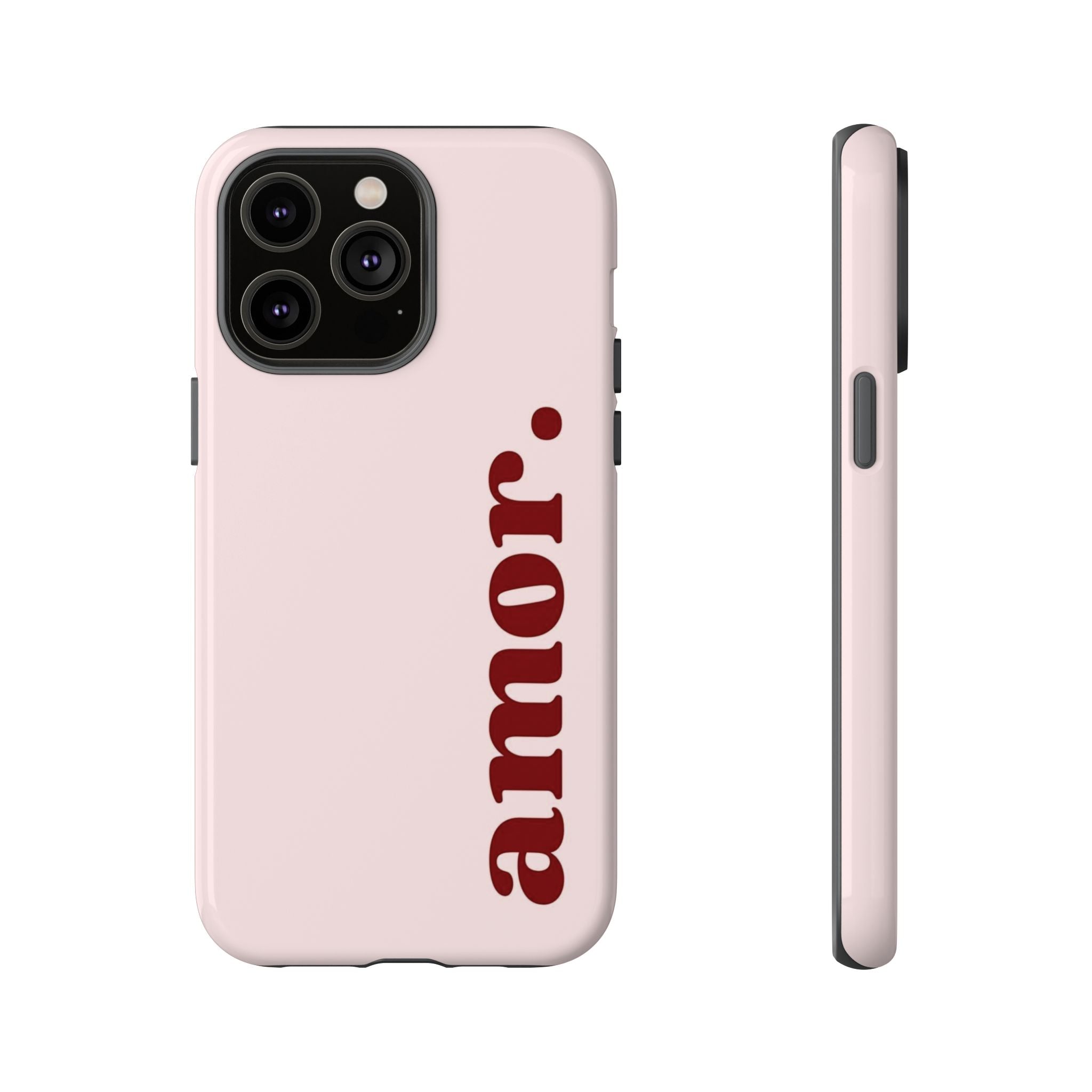 Amor Pink Tough Phone Case — Slim Protective Case