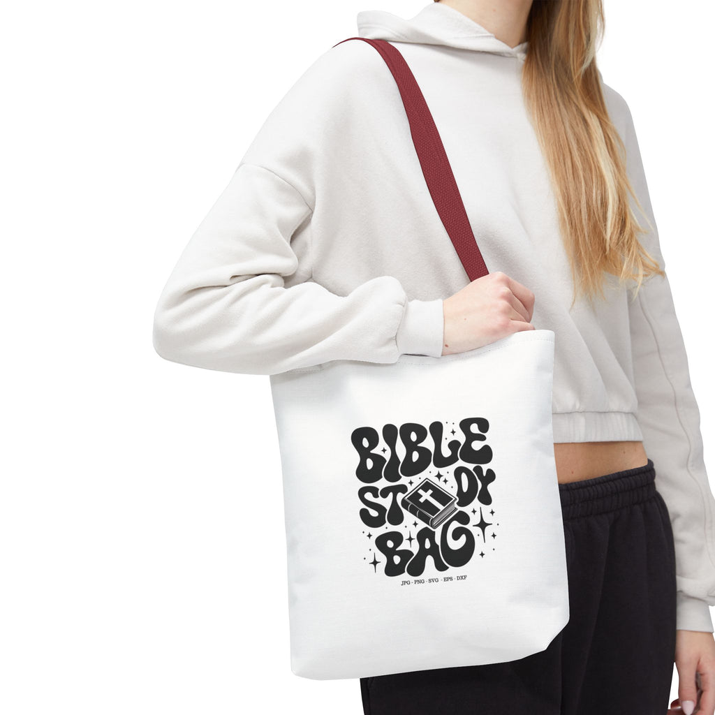 Bible Study Tote Bag – Faith-Inspired Scripture Carryall