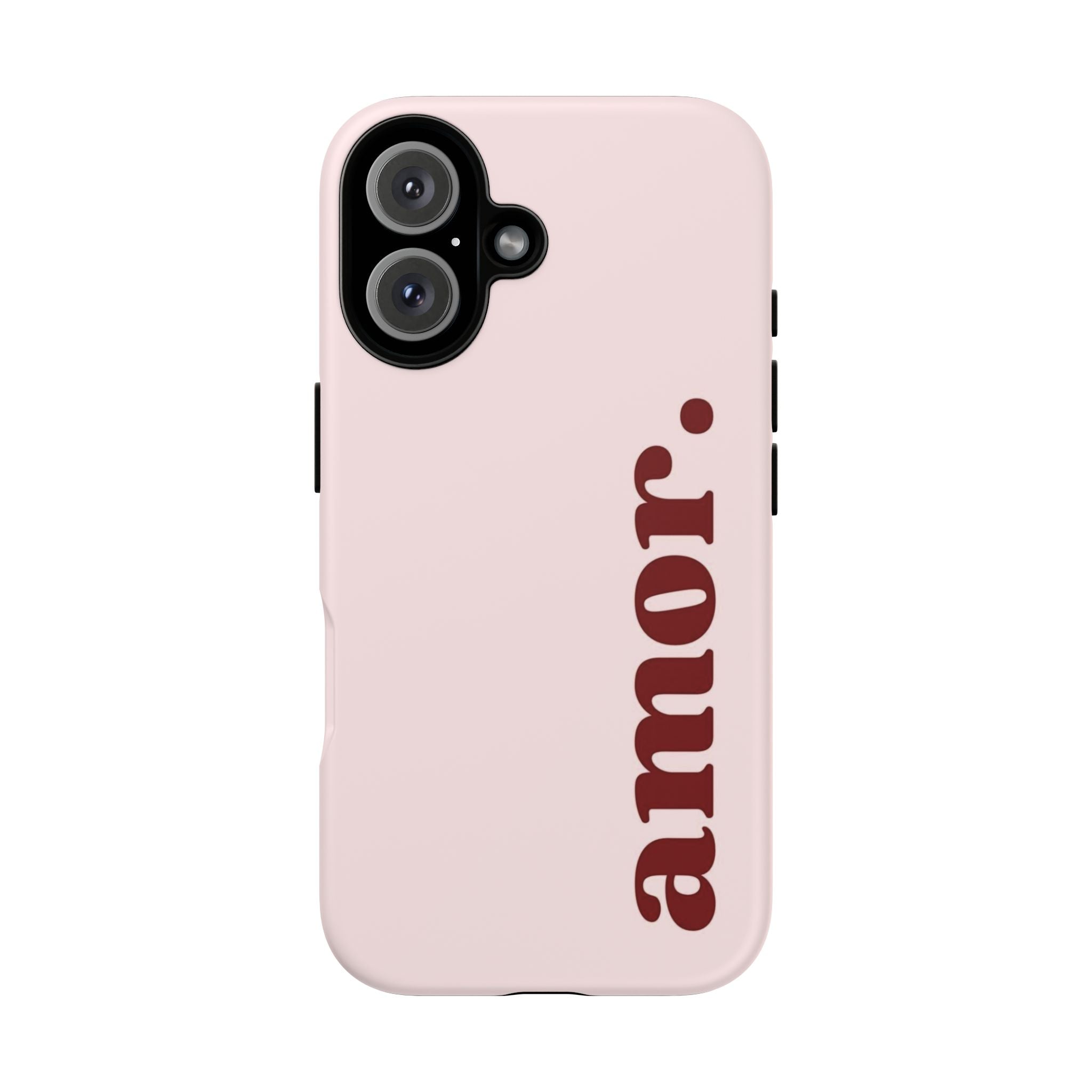 Amor Pink Tough Phone Case — Slim Protective Case