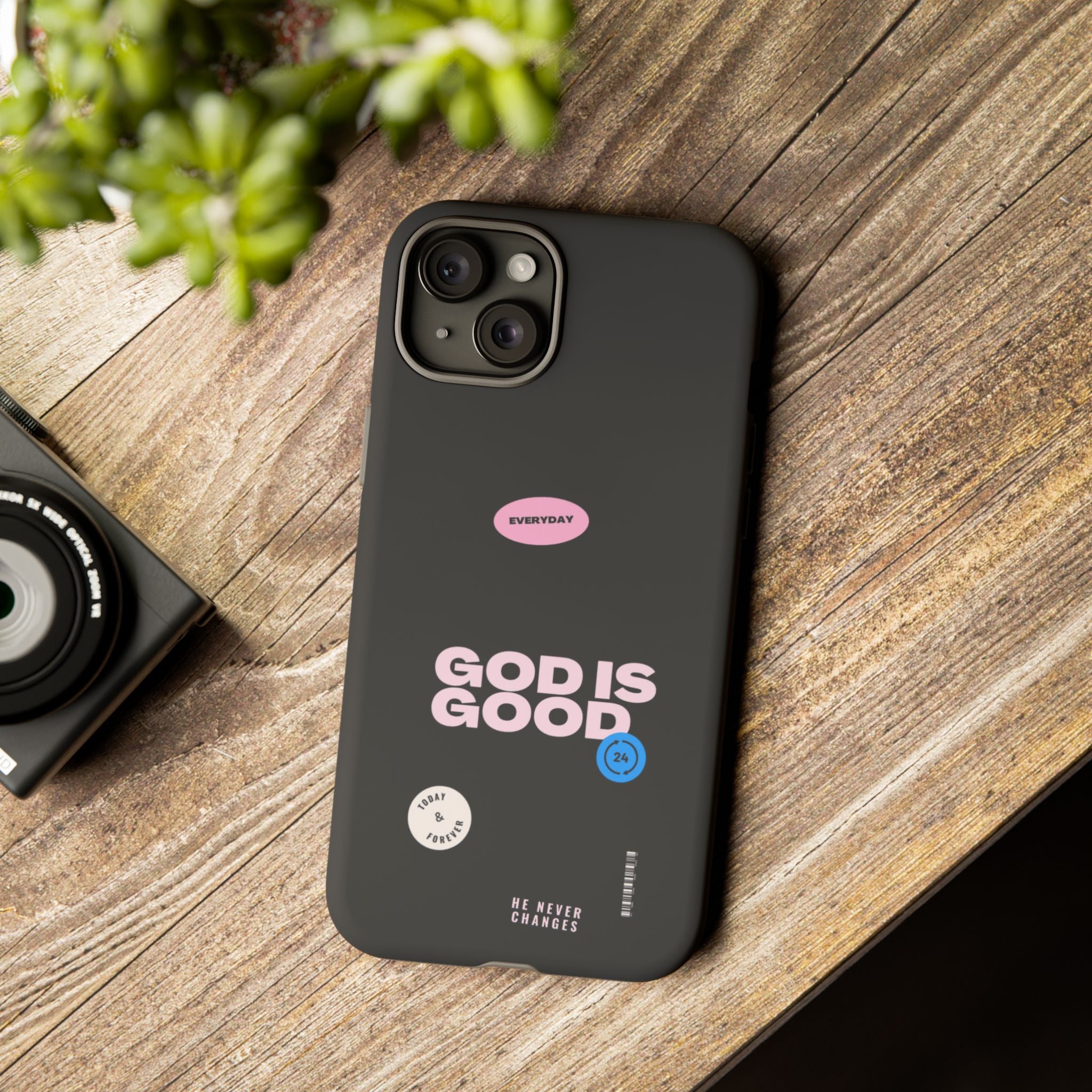 "God Is Good" — Protective Phone Case