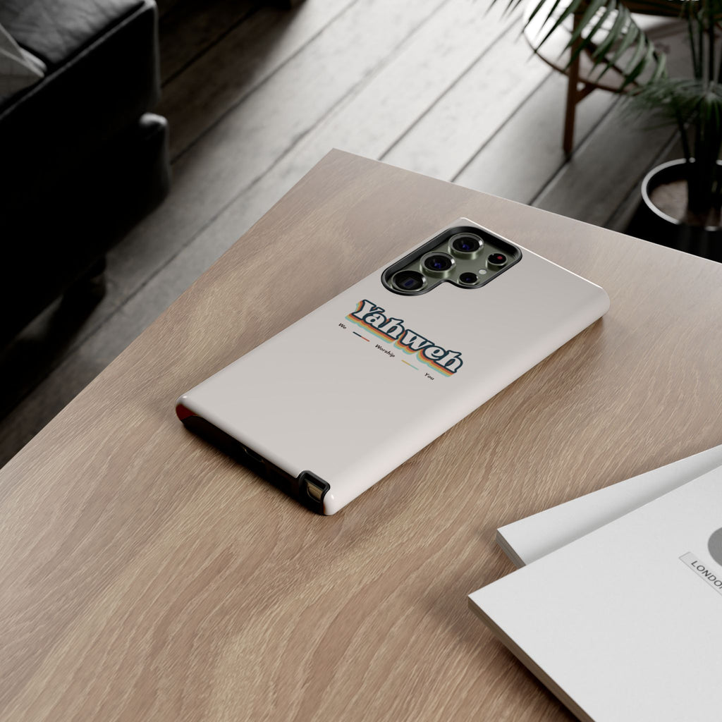 Yahweh Phone Case — Retro Faith Tough Case