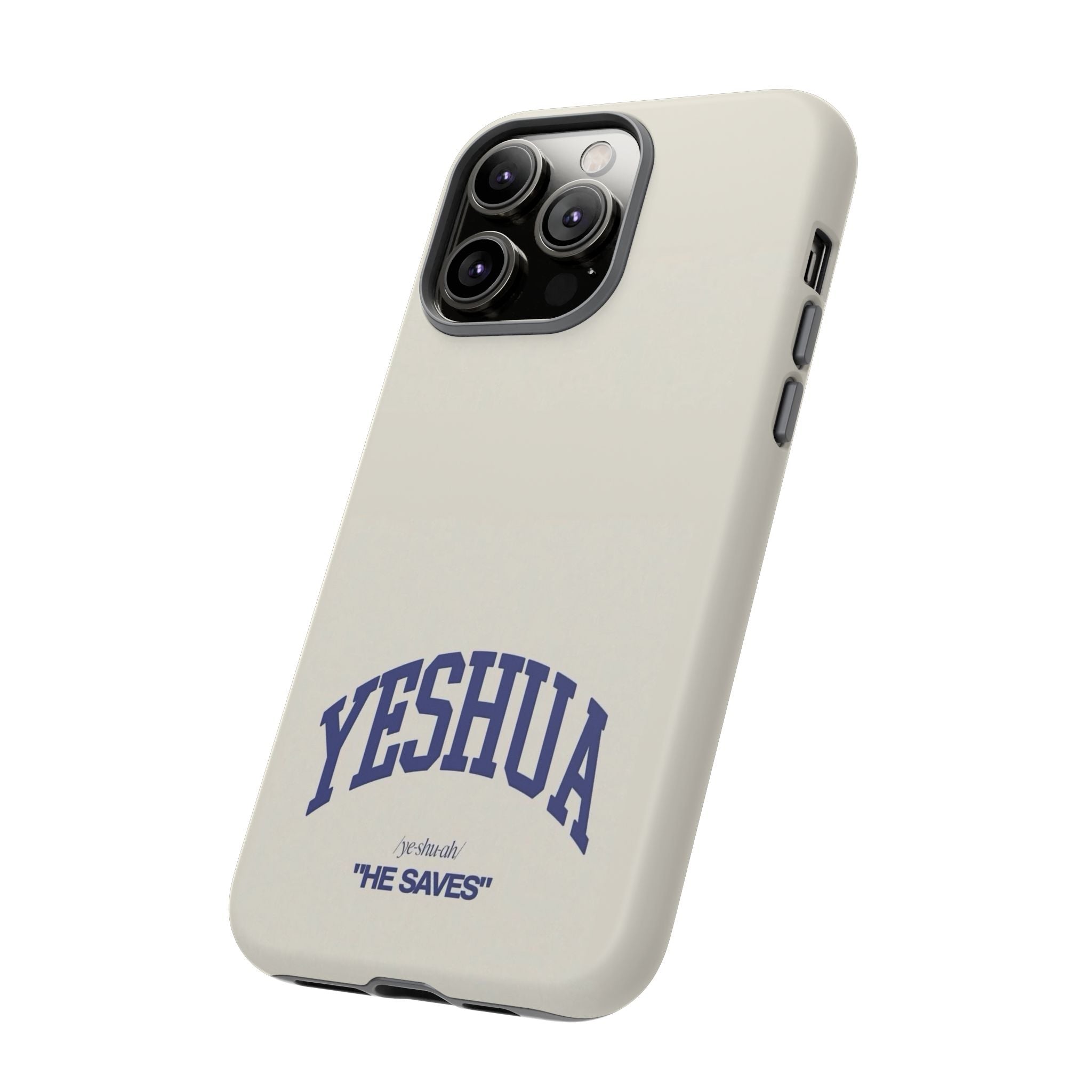 Yeshua 'He Saves' Tough Phone Case