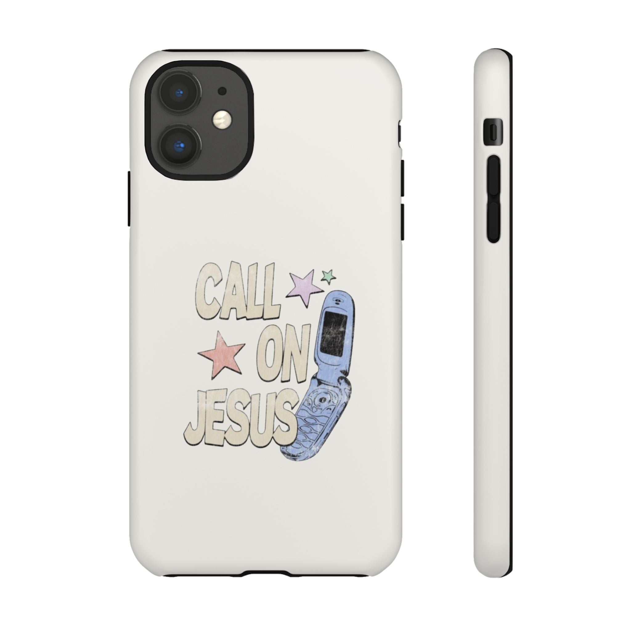 Call On Jesus Phone Case — Faith-Inspired Tough Phone Cover